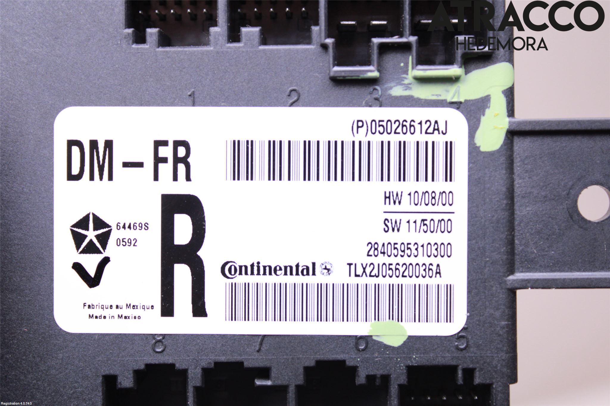 Fiat FREEMONT Styrenhet Dörr