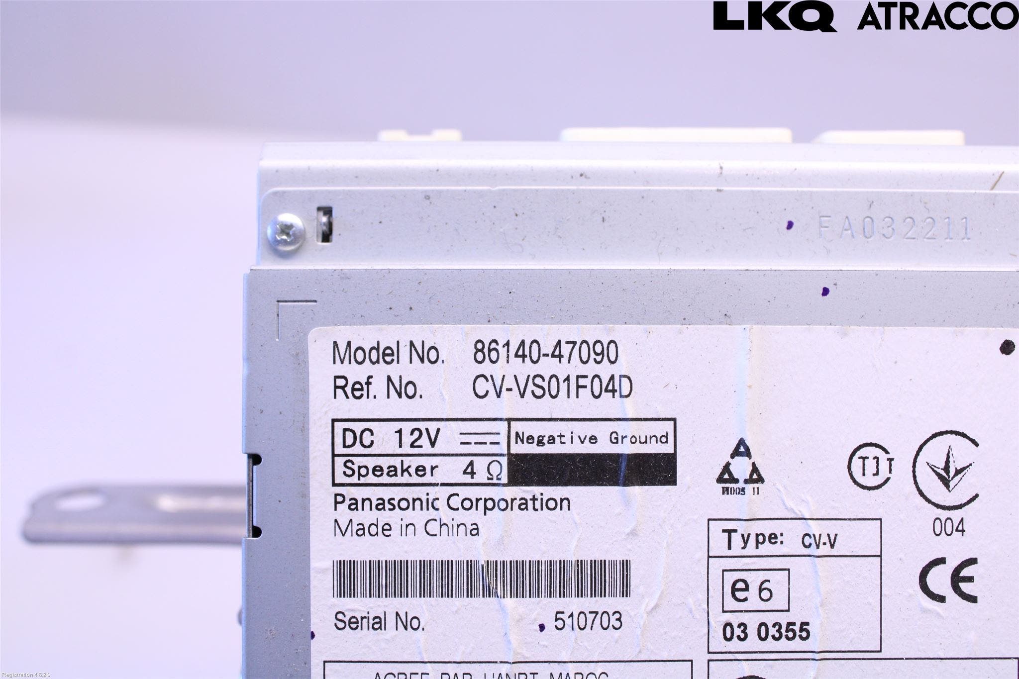 Toyota PRIUS ZVW30 09-20 Cd Radio - Multimediapanel