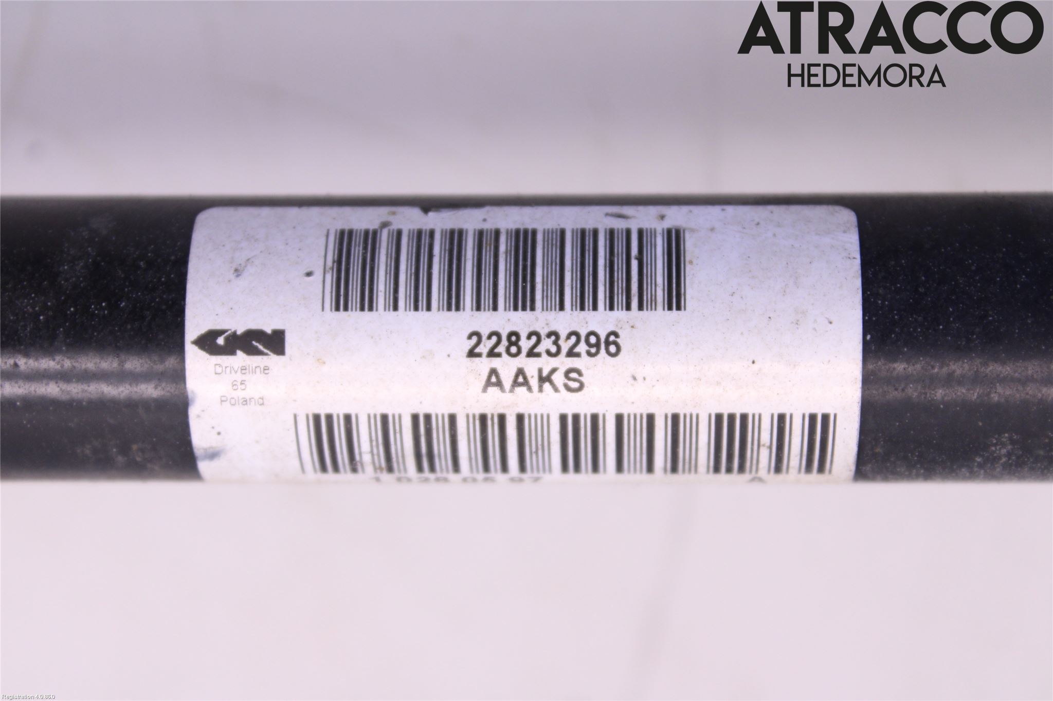 Opel INSIGNIA 09-16 Drivaxel Bak Vänster