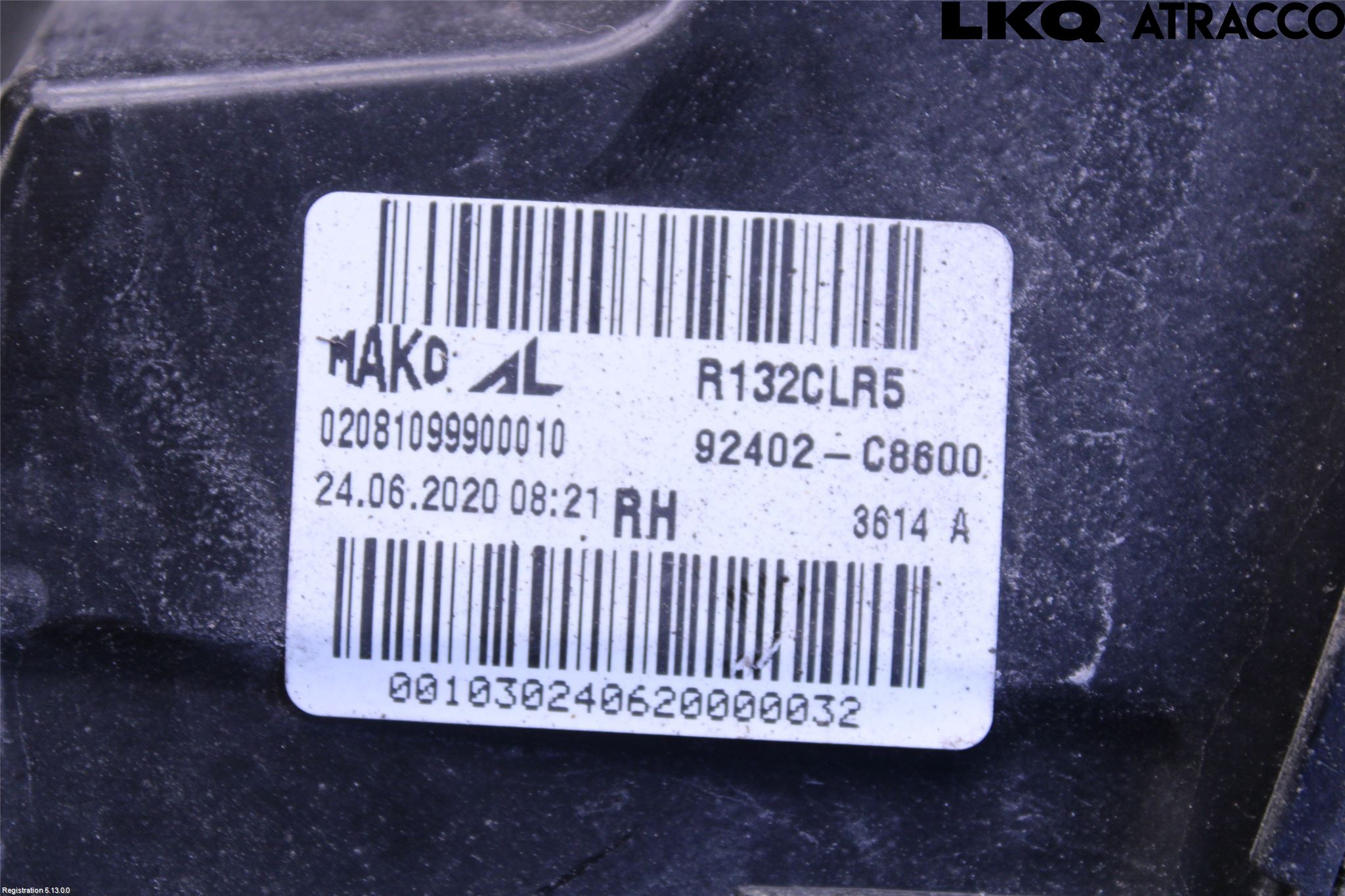 Hyundai i20 GB 15-20 Bakljus Höger