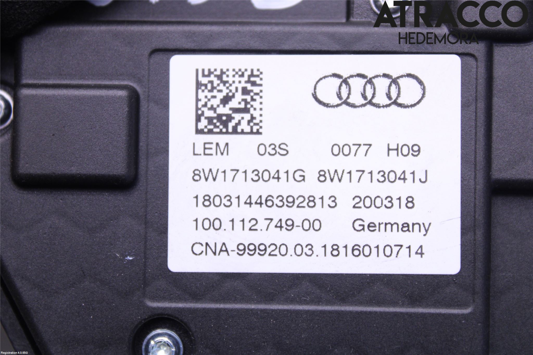 Audi A5 17- Växelspak