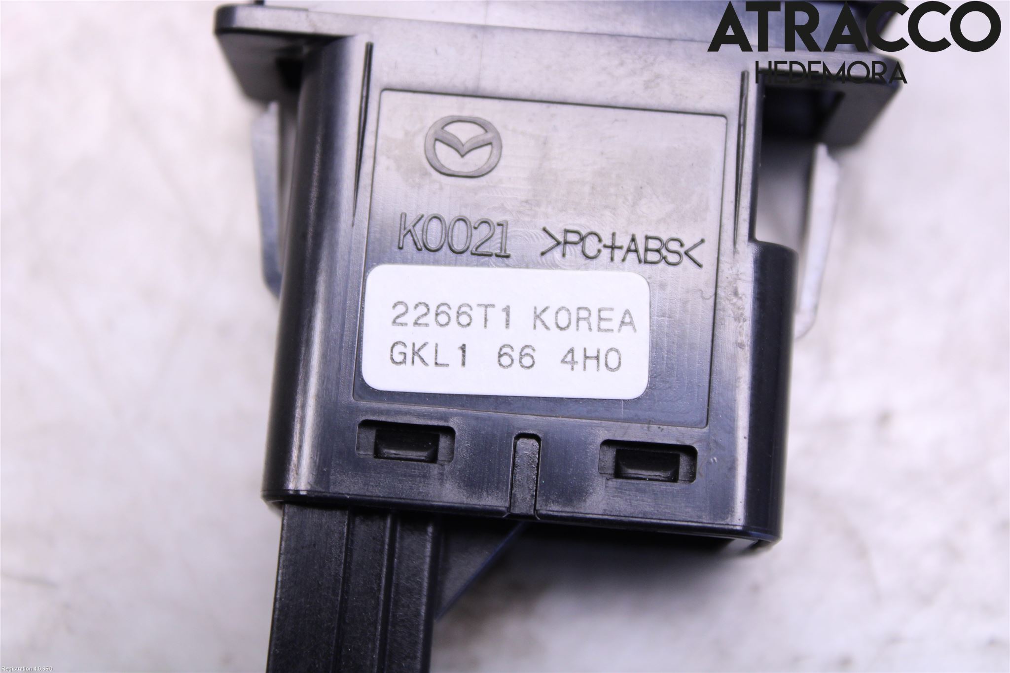 Mazda 6 13- Strömställare Varnings