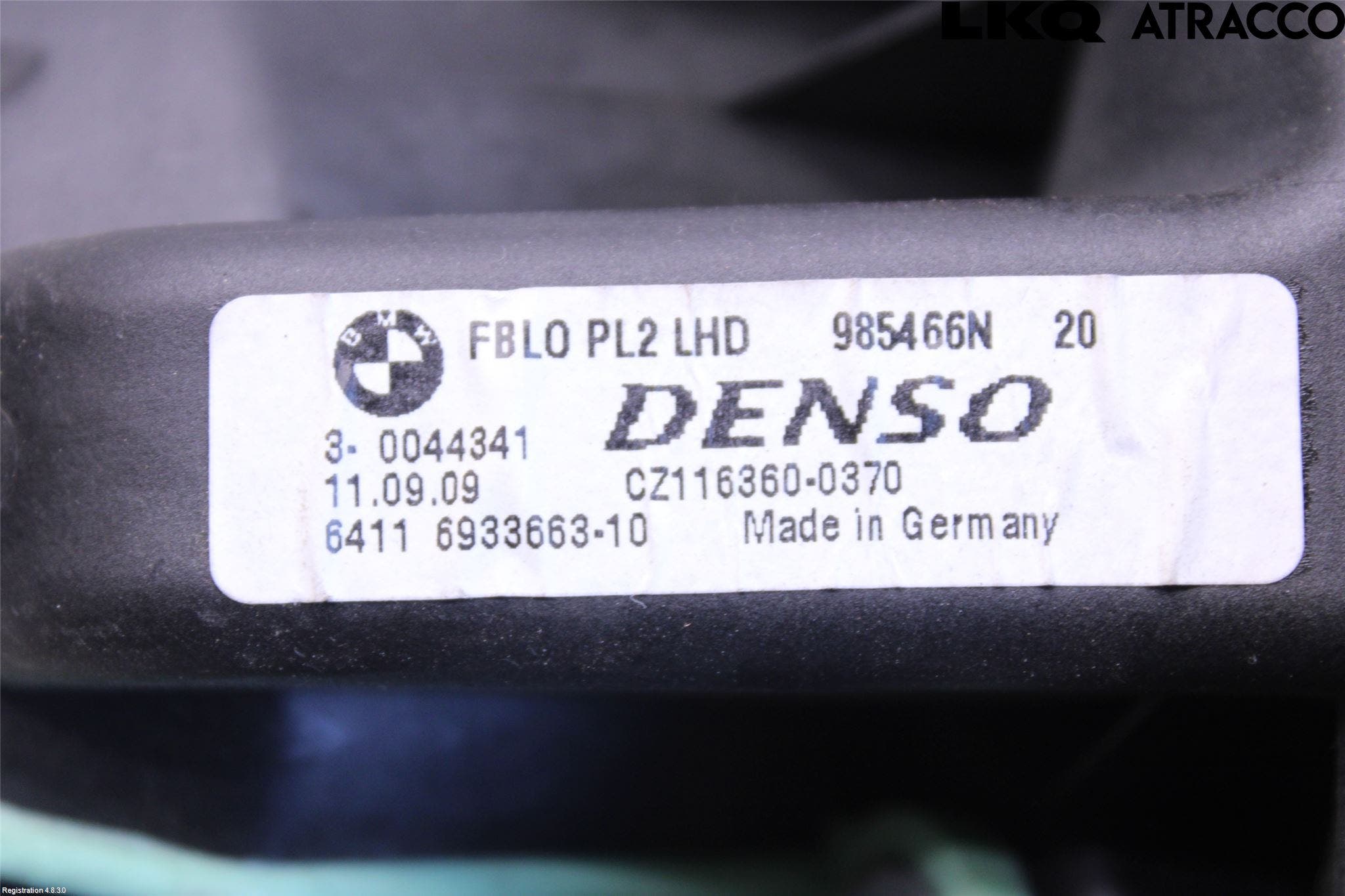 BMW 3 E90/91 SED/TOU 05-12 Ac Värmefläkt