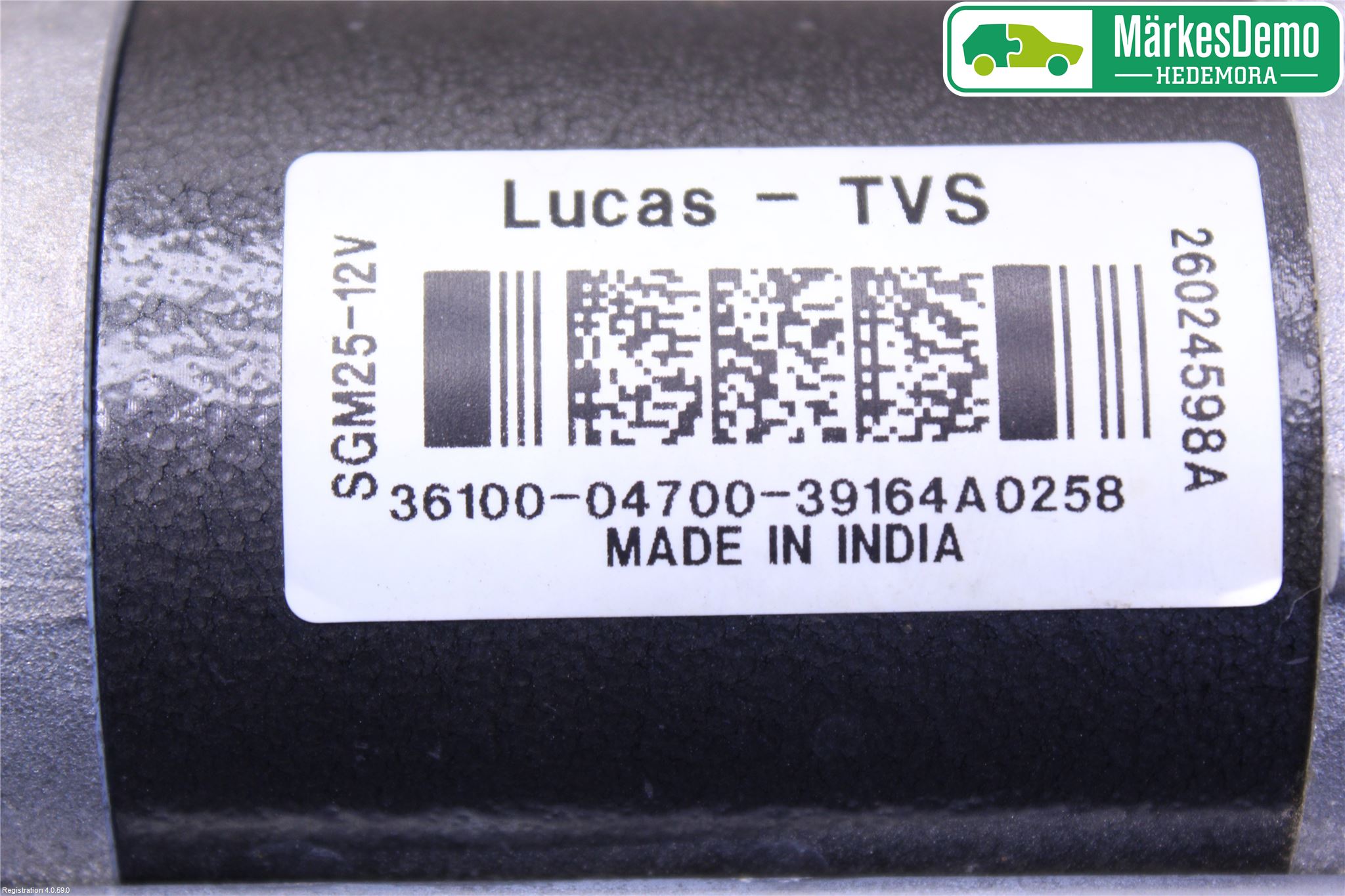 Hyundai i10 BA 17-20 Startmotor