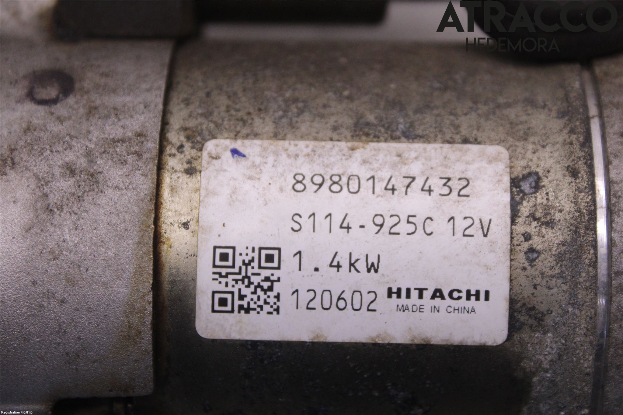 Opel ASTRA J 10-15 Startmotor Diesel