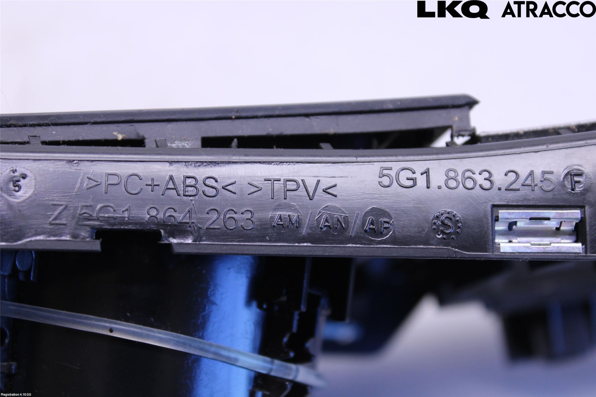 Volkswagen VW GOLF / E-GOLF VII 13-20 Instrumentkonsoll Mitt