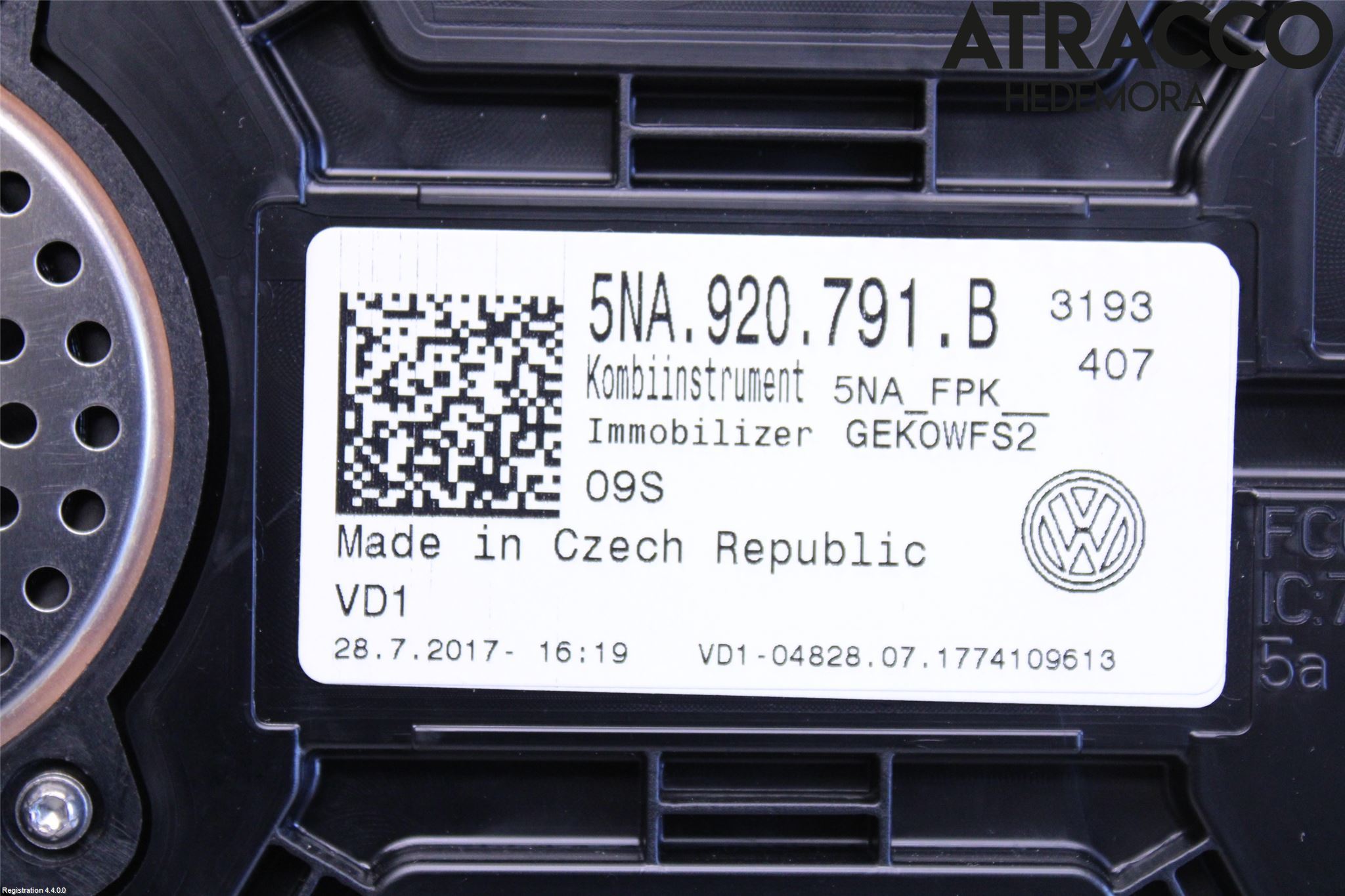 Volkswagen VW TIGUAN ALLSPACE 18- Instrument Komb