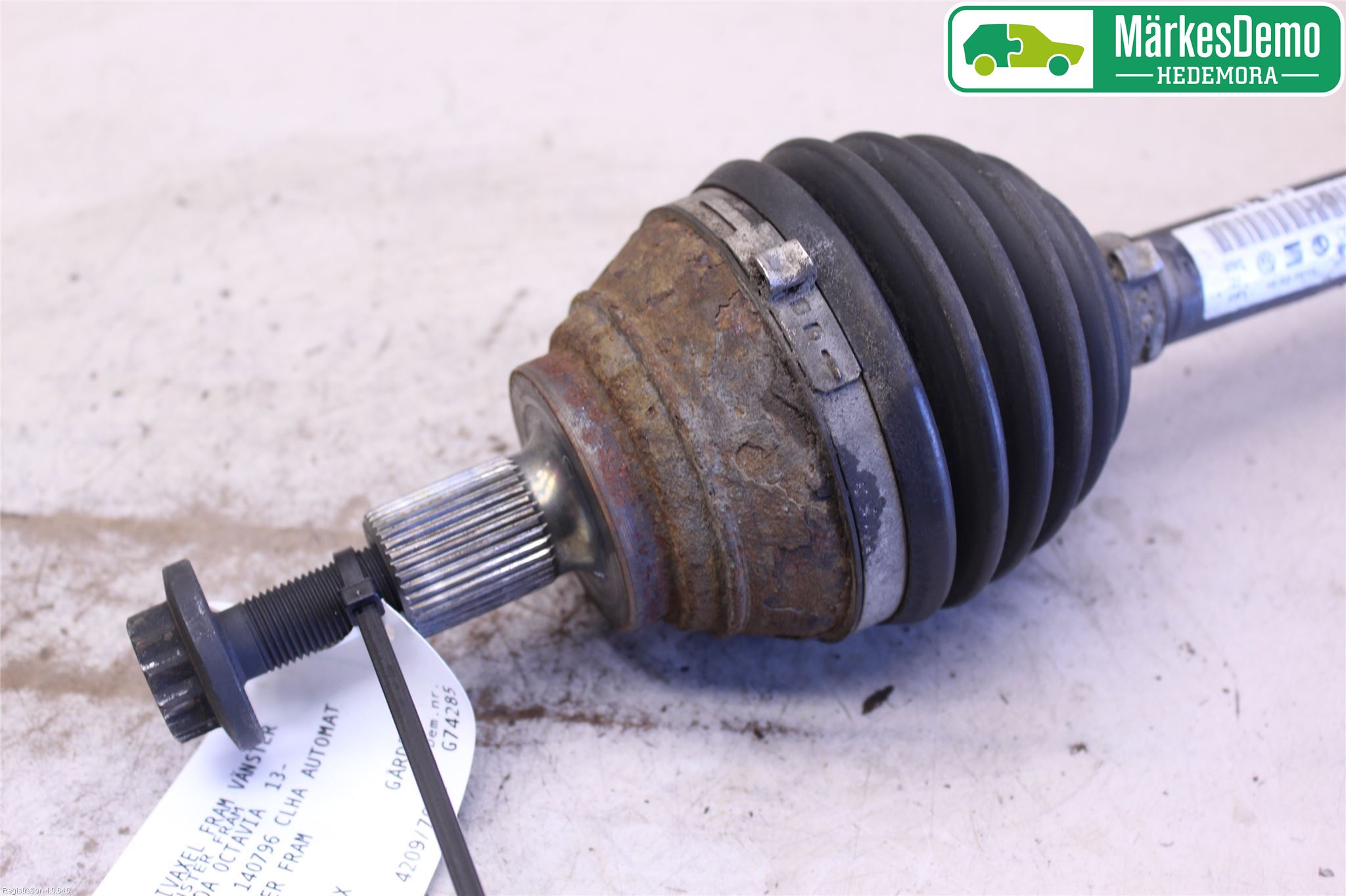 Skoda OCTAVIA (5E) 13-20 Drivaxel Fram Vänster