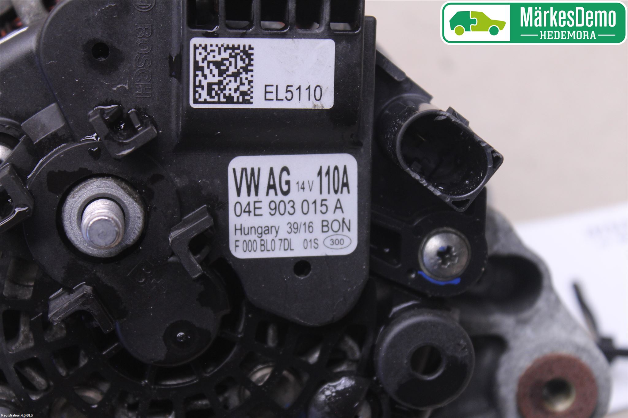 Skoda FABIA 15-21 Generator