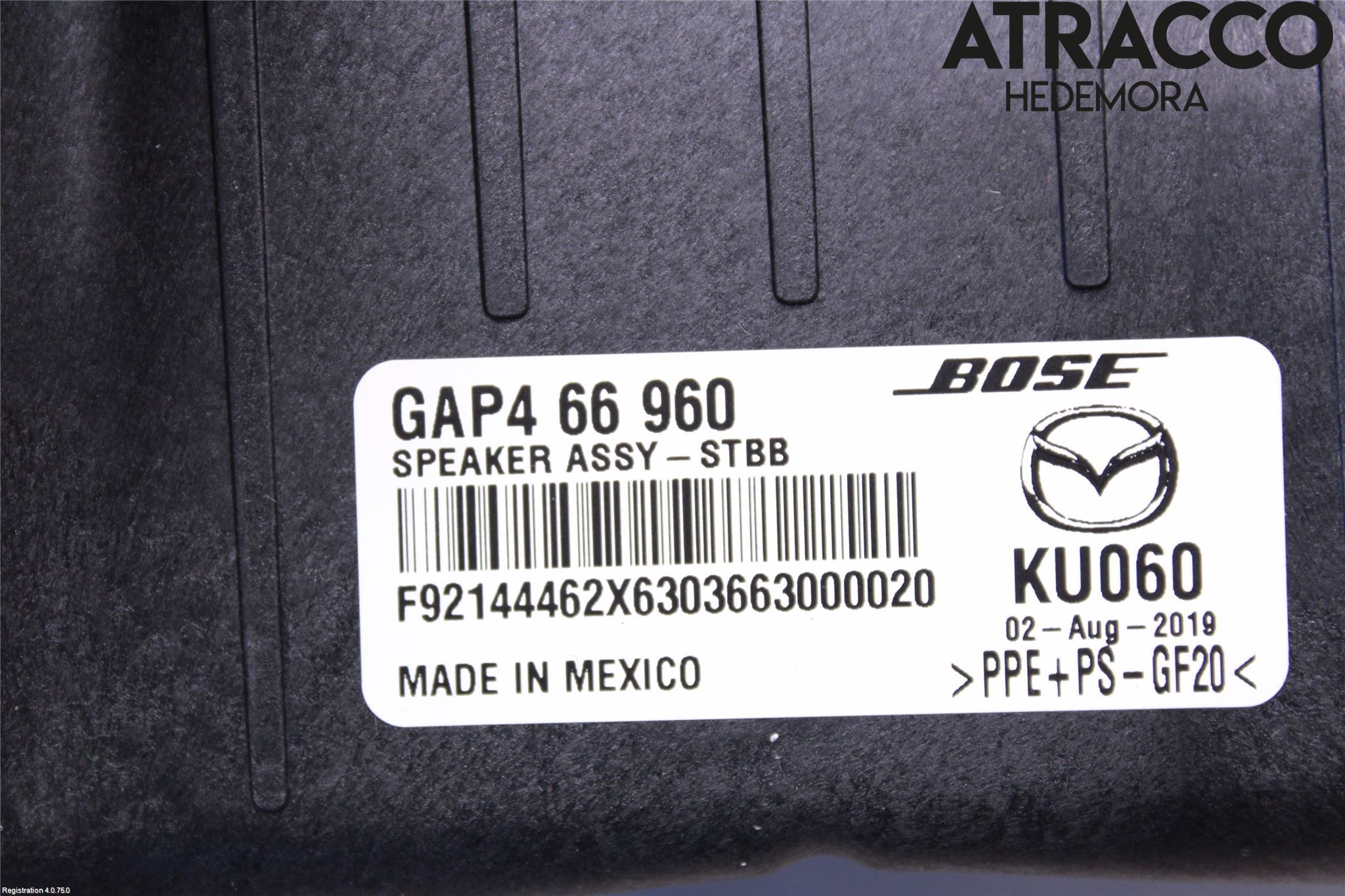Mazda CX-3 Högtalare