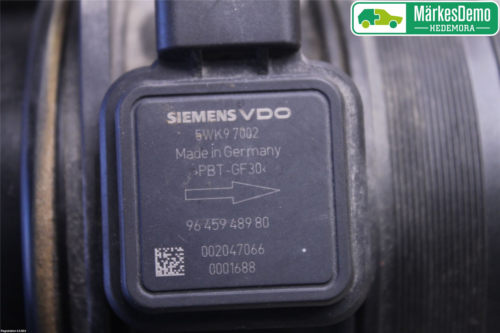 Citroen JUMPY 07-16 Injluftmassamätare