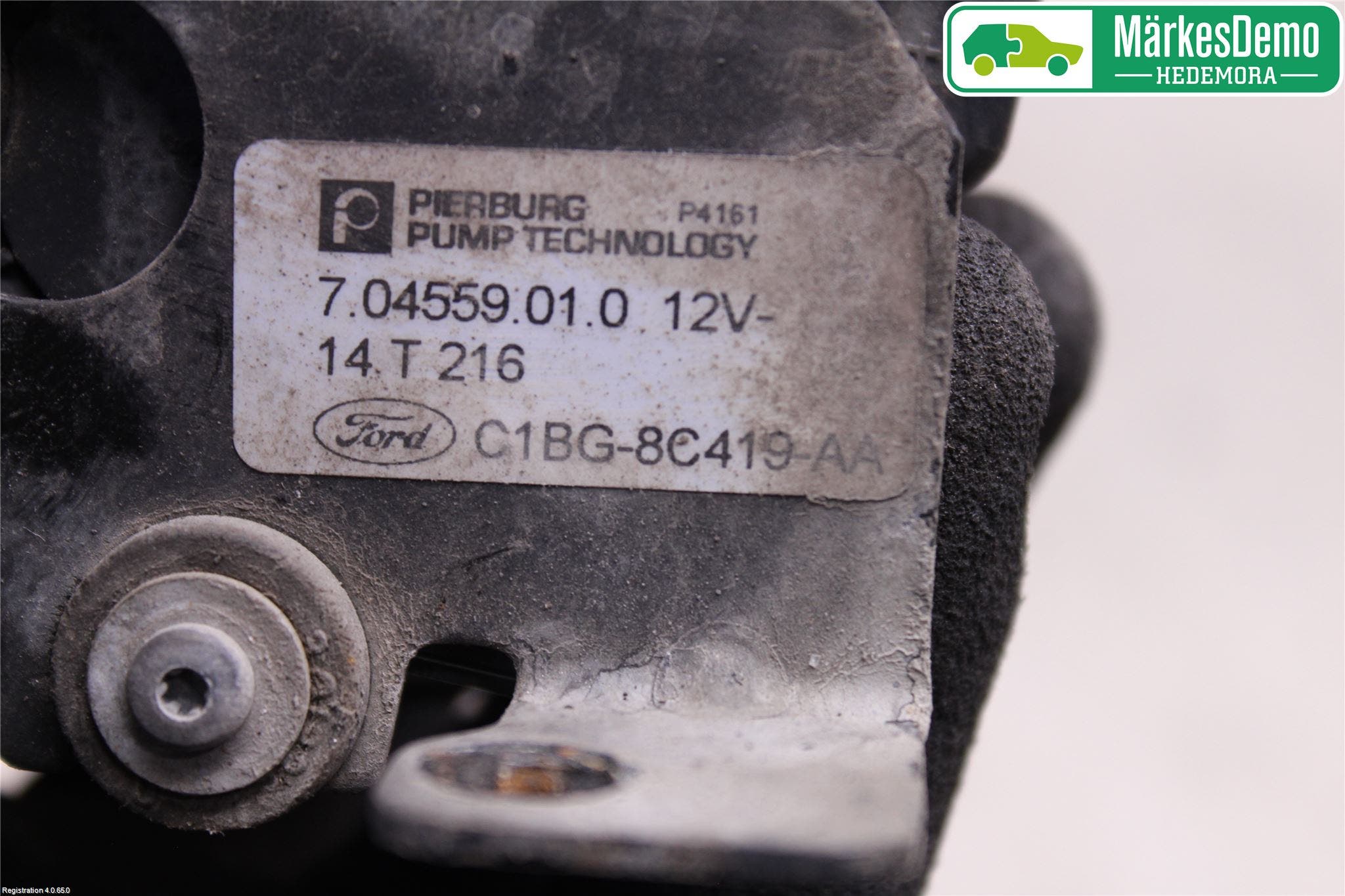 Ford FIESTA 13-17 Värme Cirkulationspump