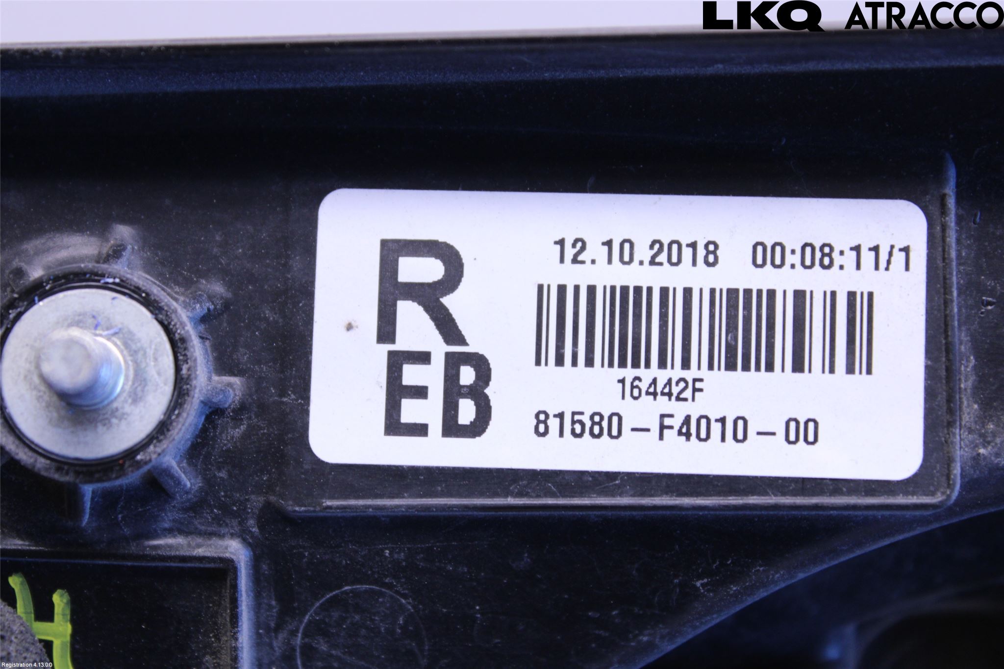 Toyota C-HR 16-23 Bakljus Lucka Hö
