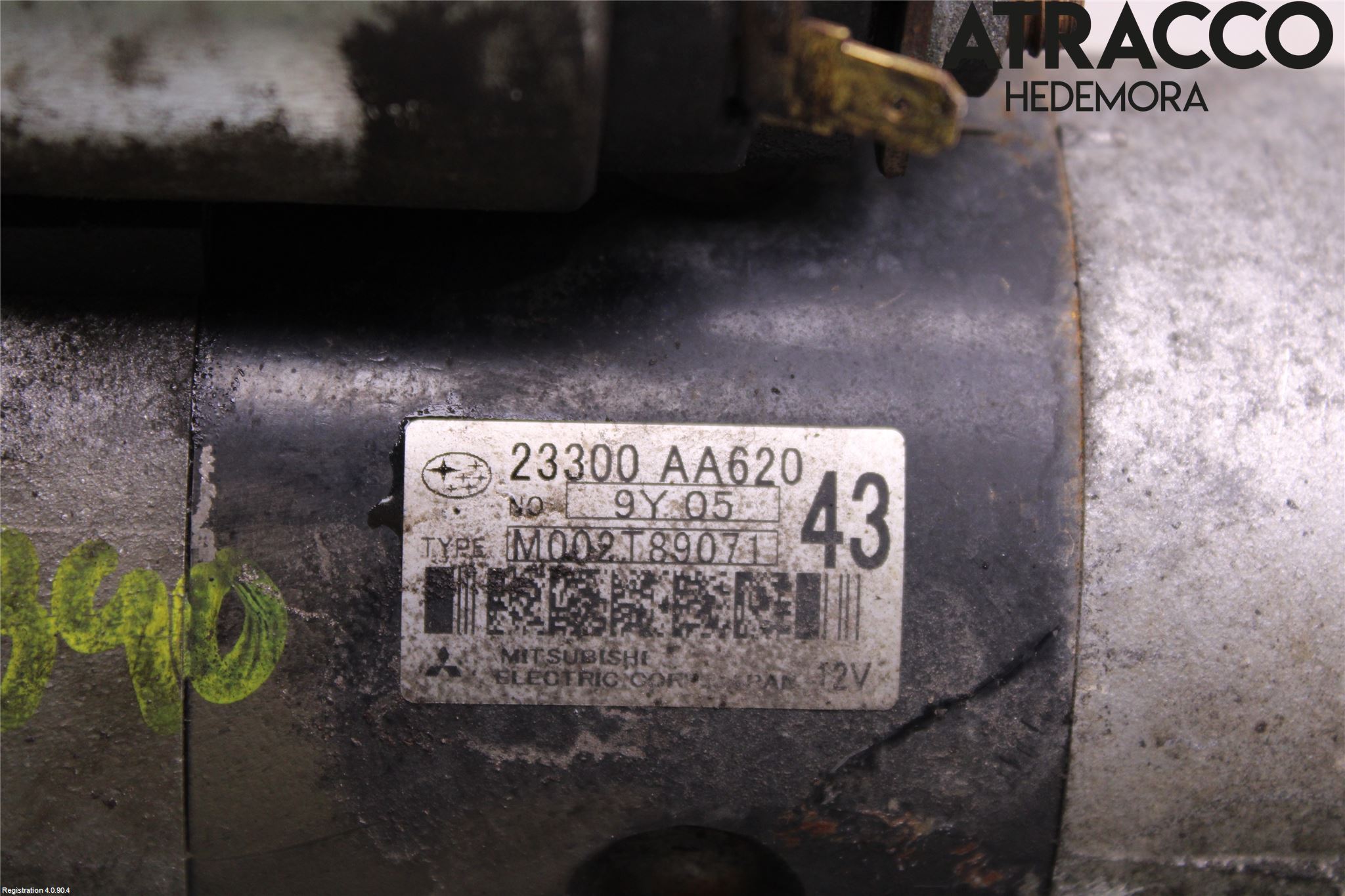 Subaru OUTBACK 10-15 Startmotor Diesel