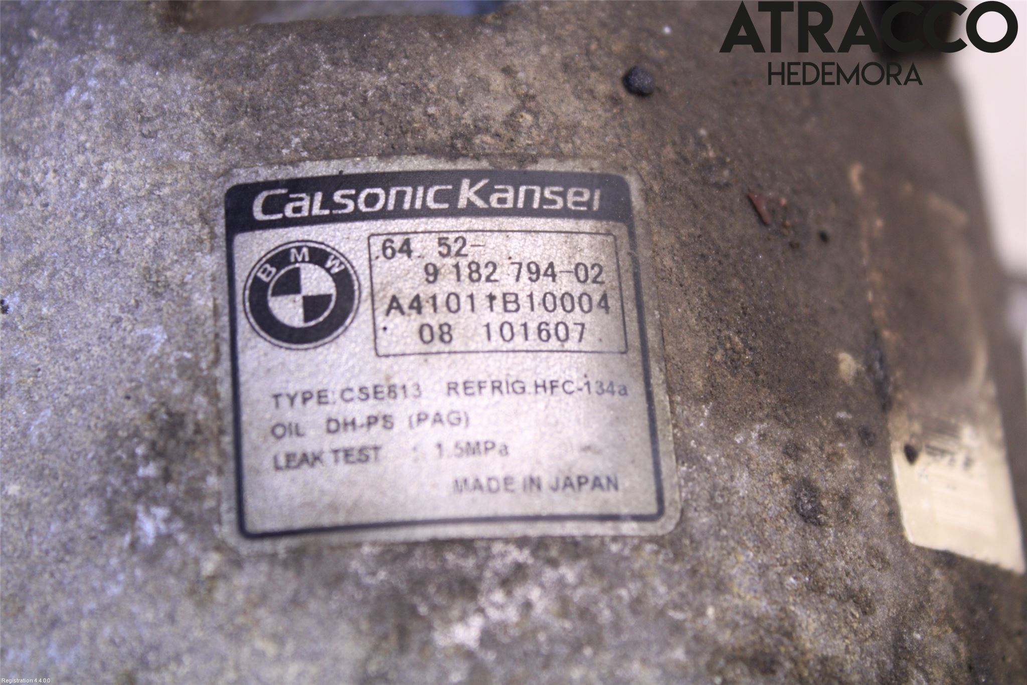 BMW 3 E90/91 SED/TOU 05-12 Ac Kompressor