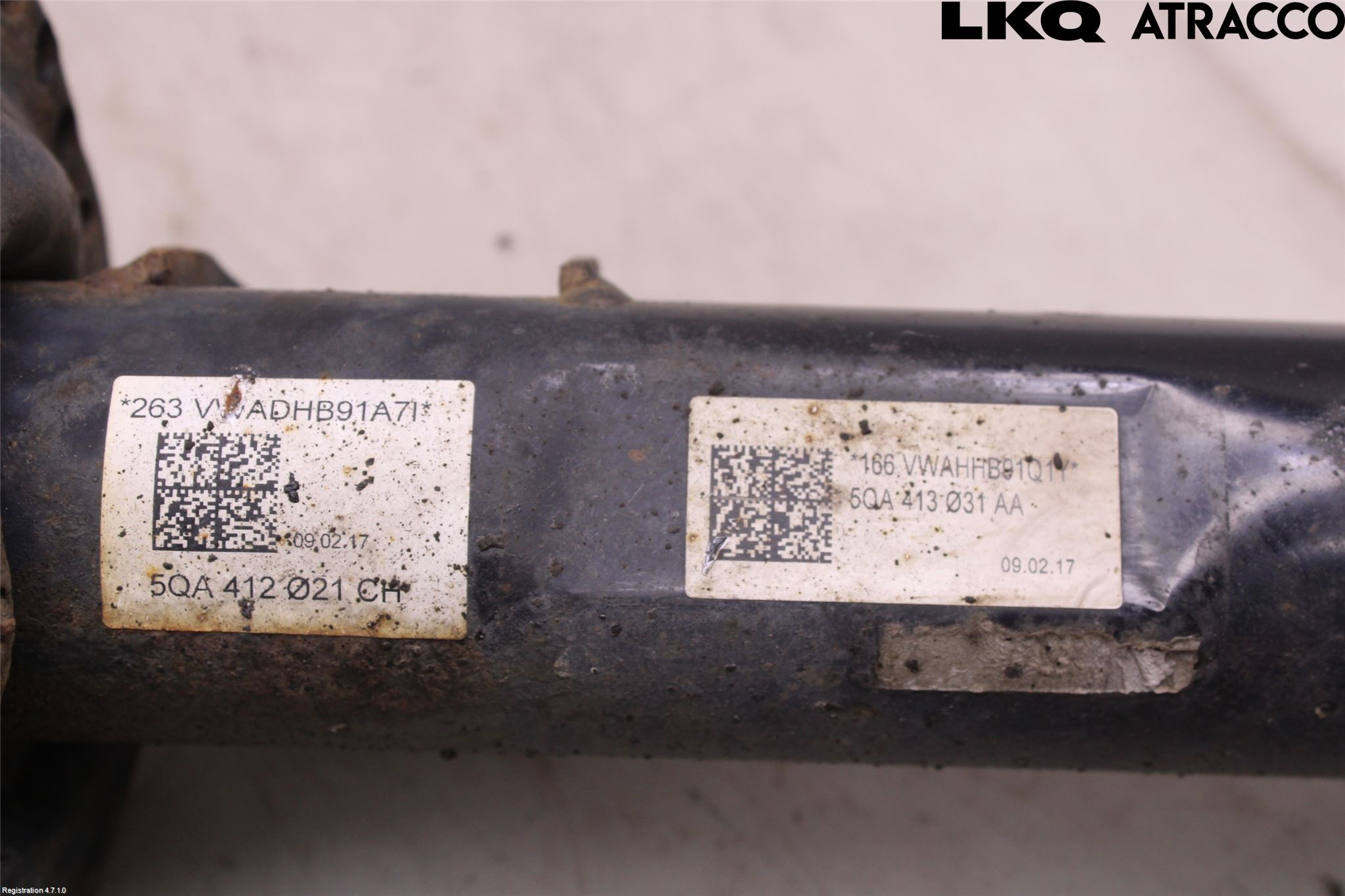 Volkswagen VW TOURAN 16- Fjäderben Fram Höger