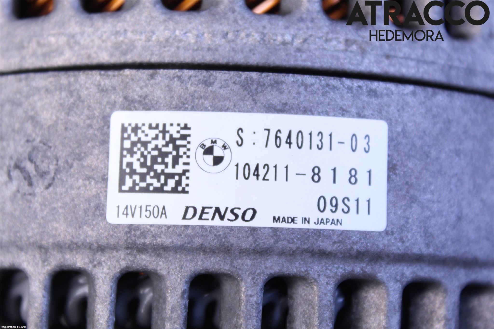 BMW 3 F30/F31/F80 12-19 Generator