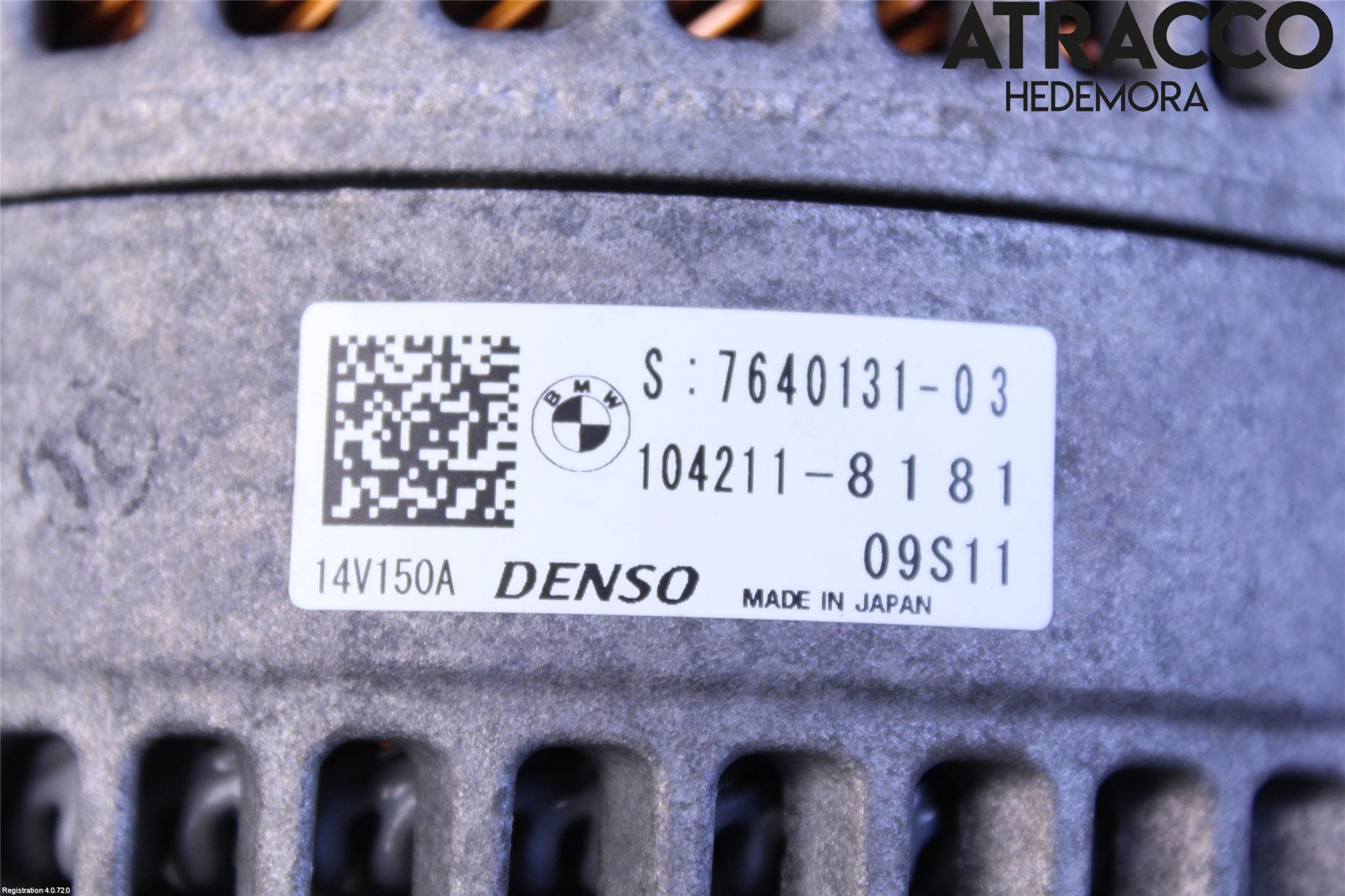 BMW 3 F30/F31/F80 12-19 Generator