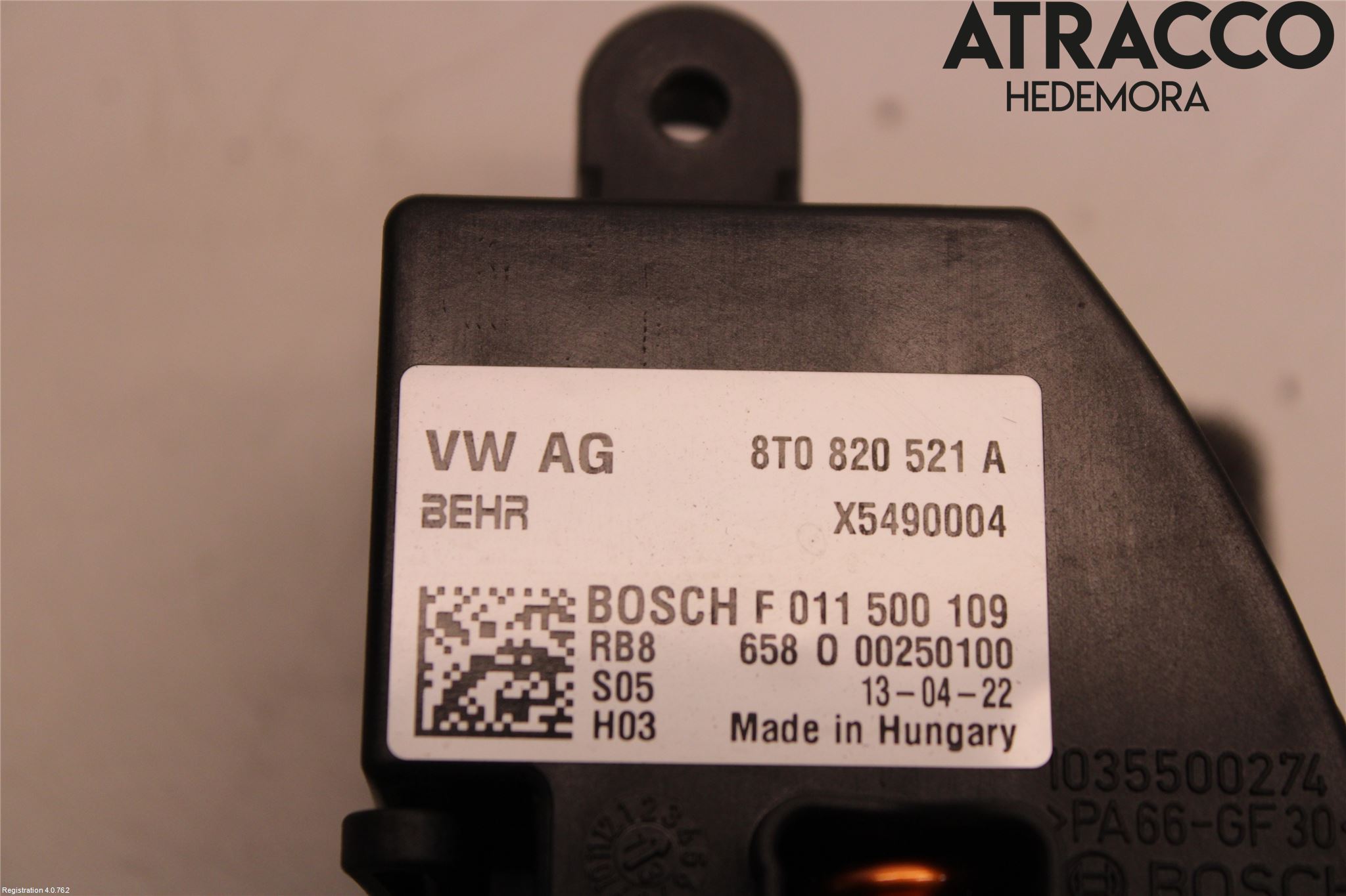 Audi A4/S4 08-11 Värmefläktsmotstånd