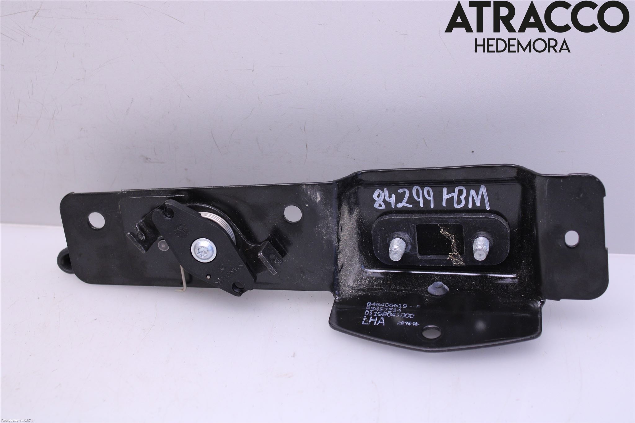 Renault TRAFIC/E-TECH 15- Bakluckehandtag Inre