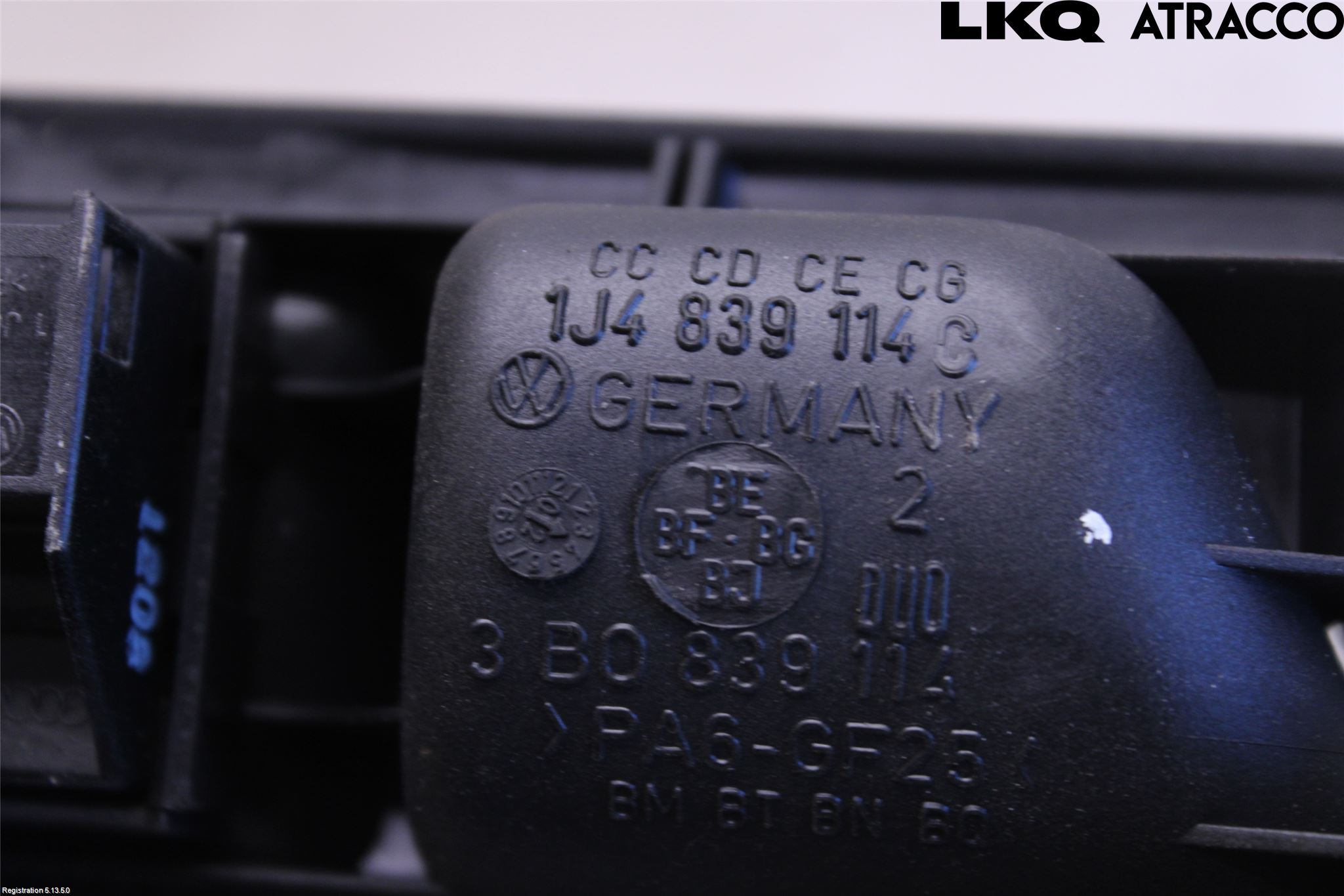 Volkswagen VW PASSAT 01-05 Dörrhandtag Inre Hö