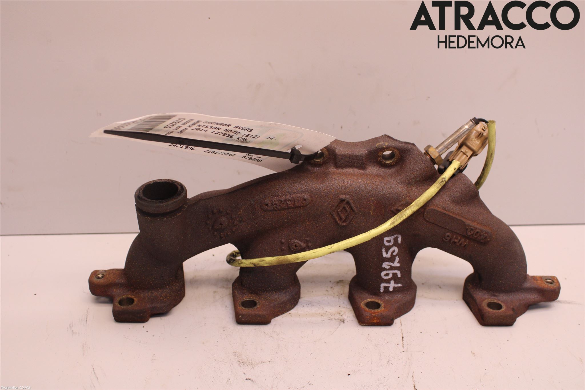 Nissan NOTE E12 14-20 Grenrör Avgas