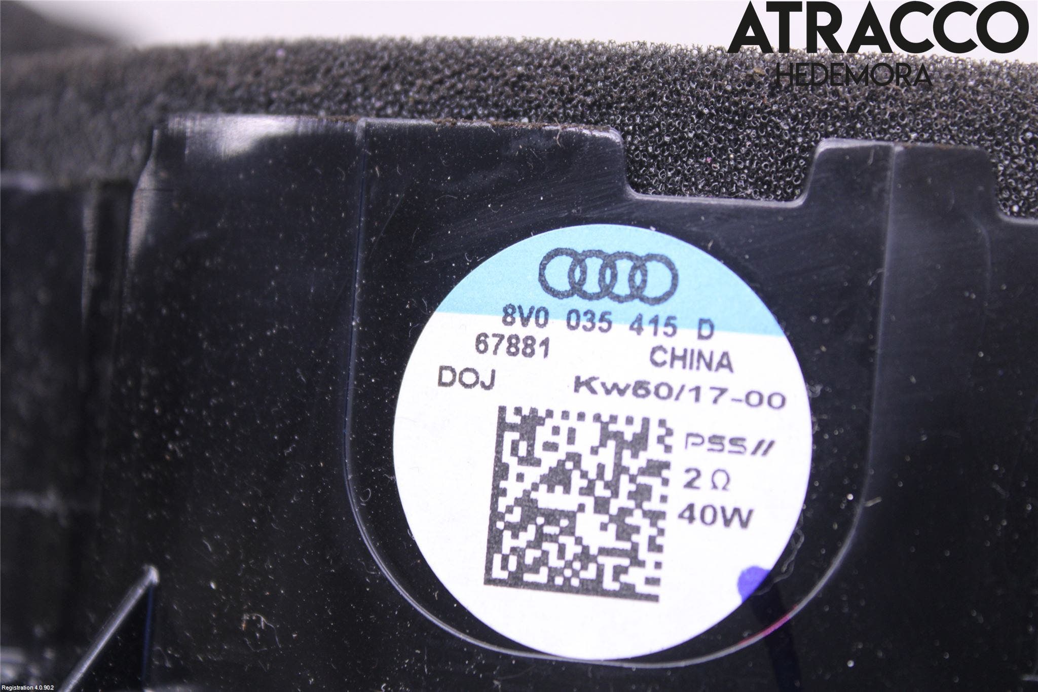 Audi A3/S3 8V 13-20 Högtalare