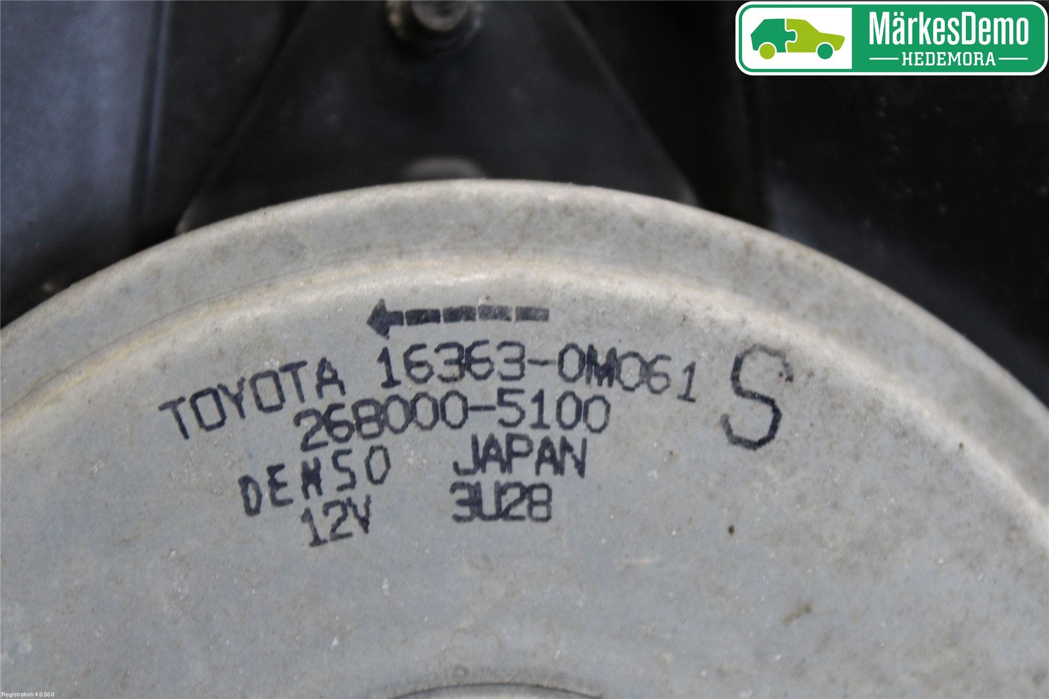 Toyota YARIS XP130 15-20 Kylfläkt El