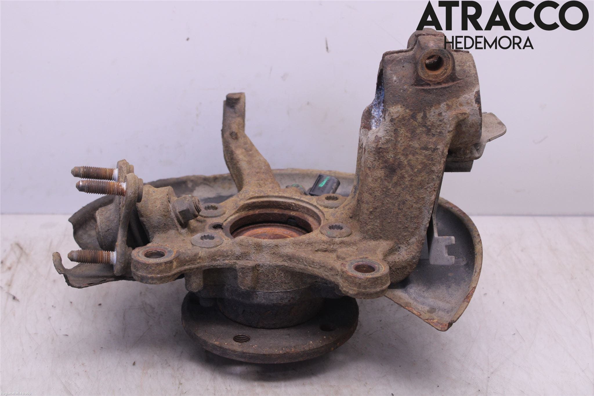 Volkswagen VW SCIROCCO 09-17 Styrspindel Lagerhus Vä