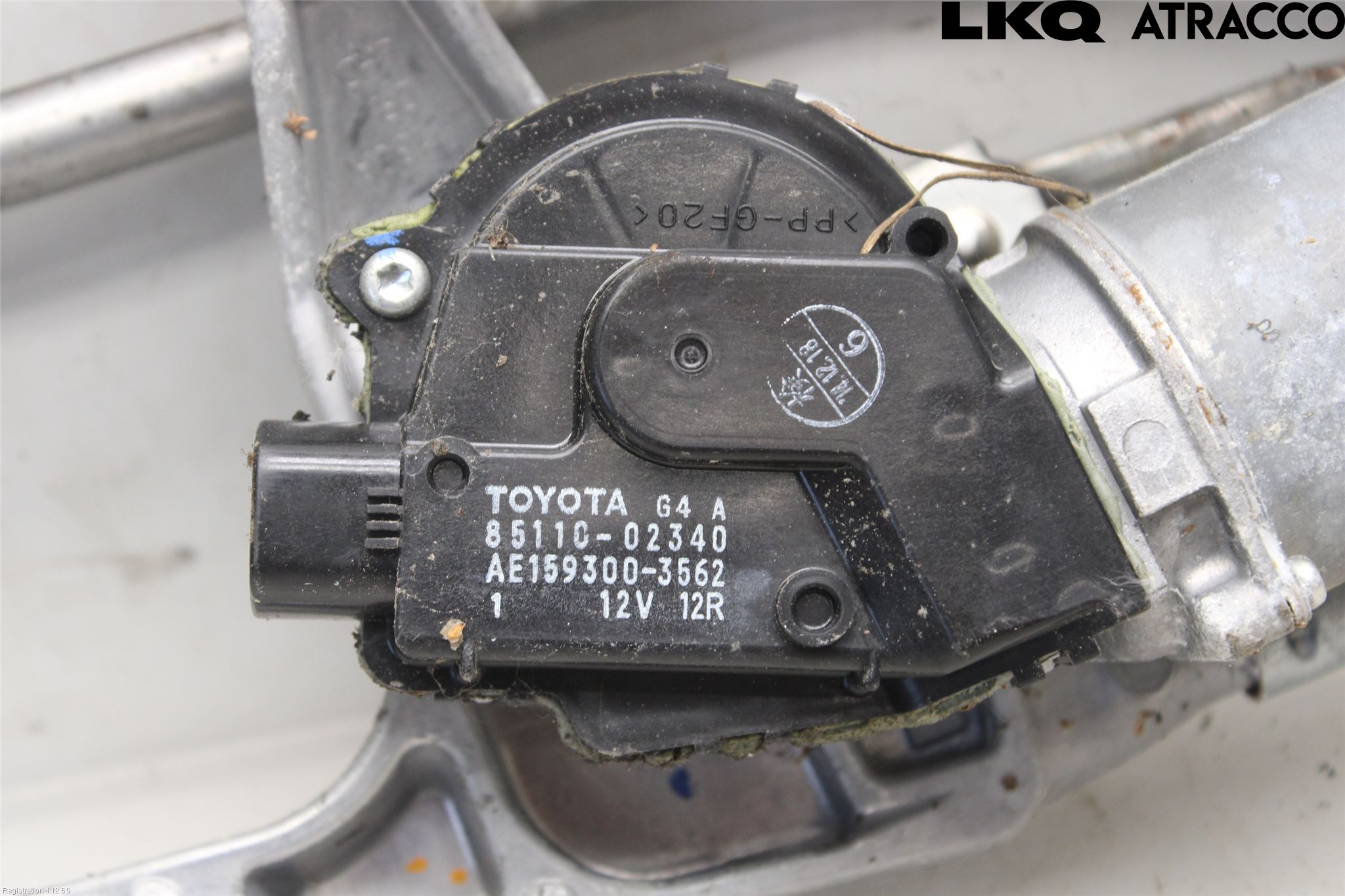Toyota AURIS 13-19 Torkarmekanism Vindruta