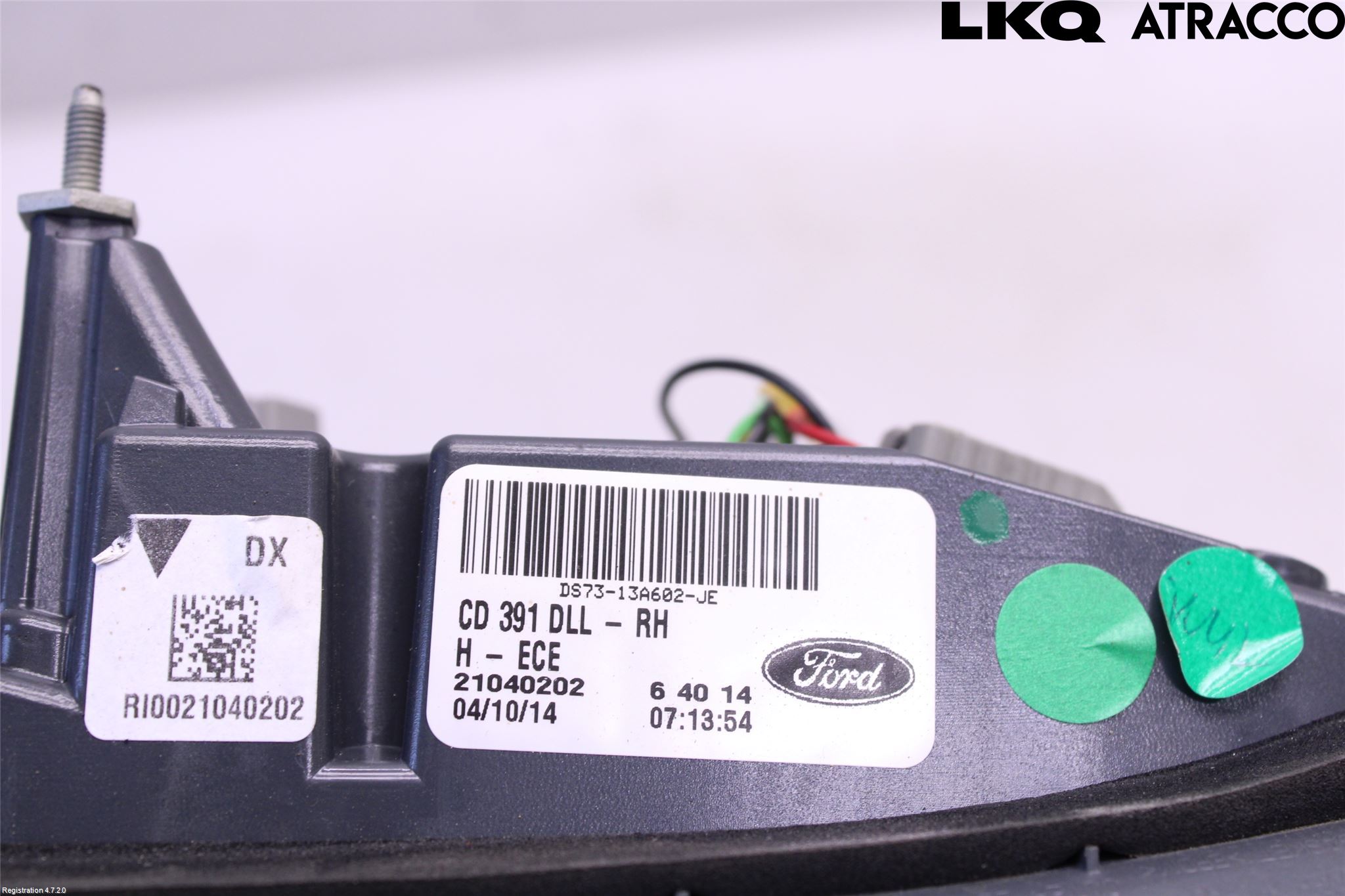 Ford MONDEO 15-22 Bakljus Lucka Hö
