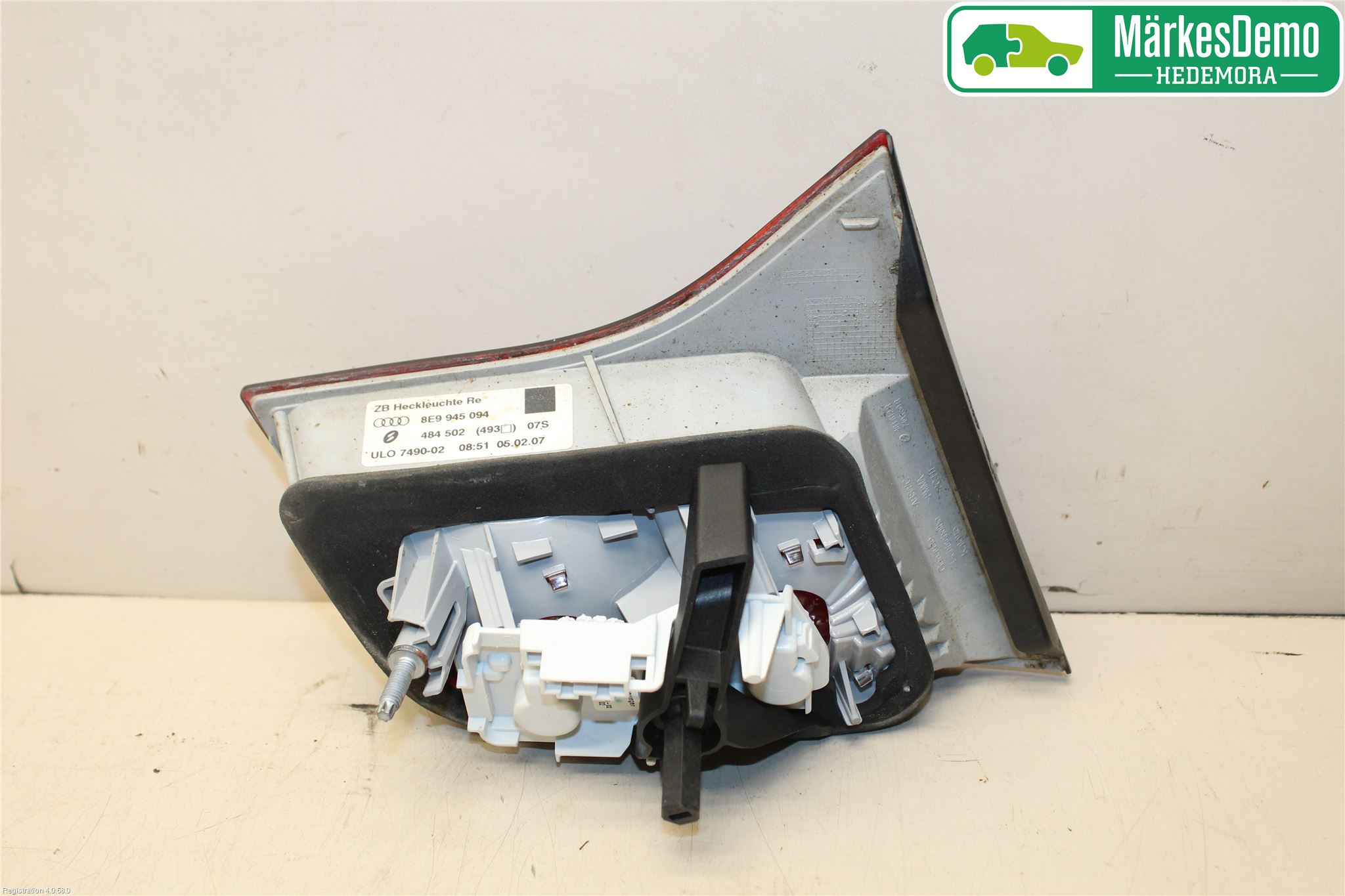 Audi A4/S4 05-07 Bakljus Lucka Hö