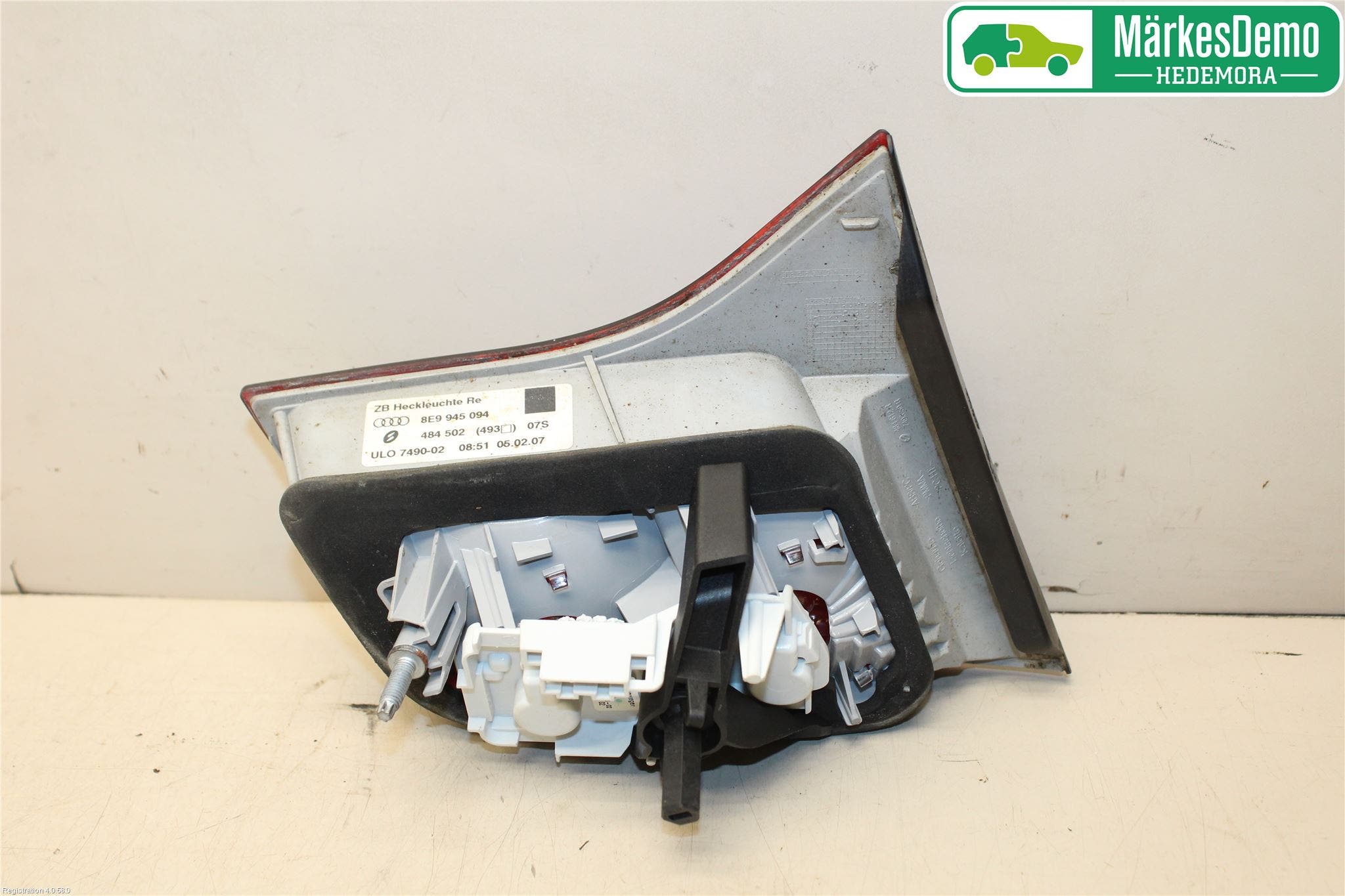 Audi A4/S4 05-07 Bakljus Lucka Hö