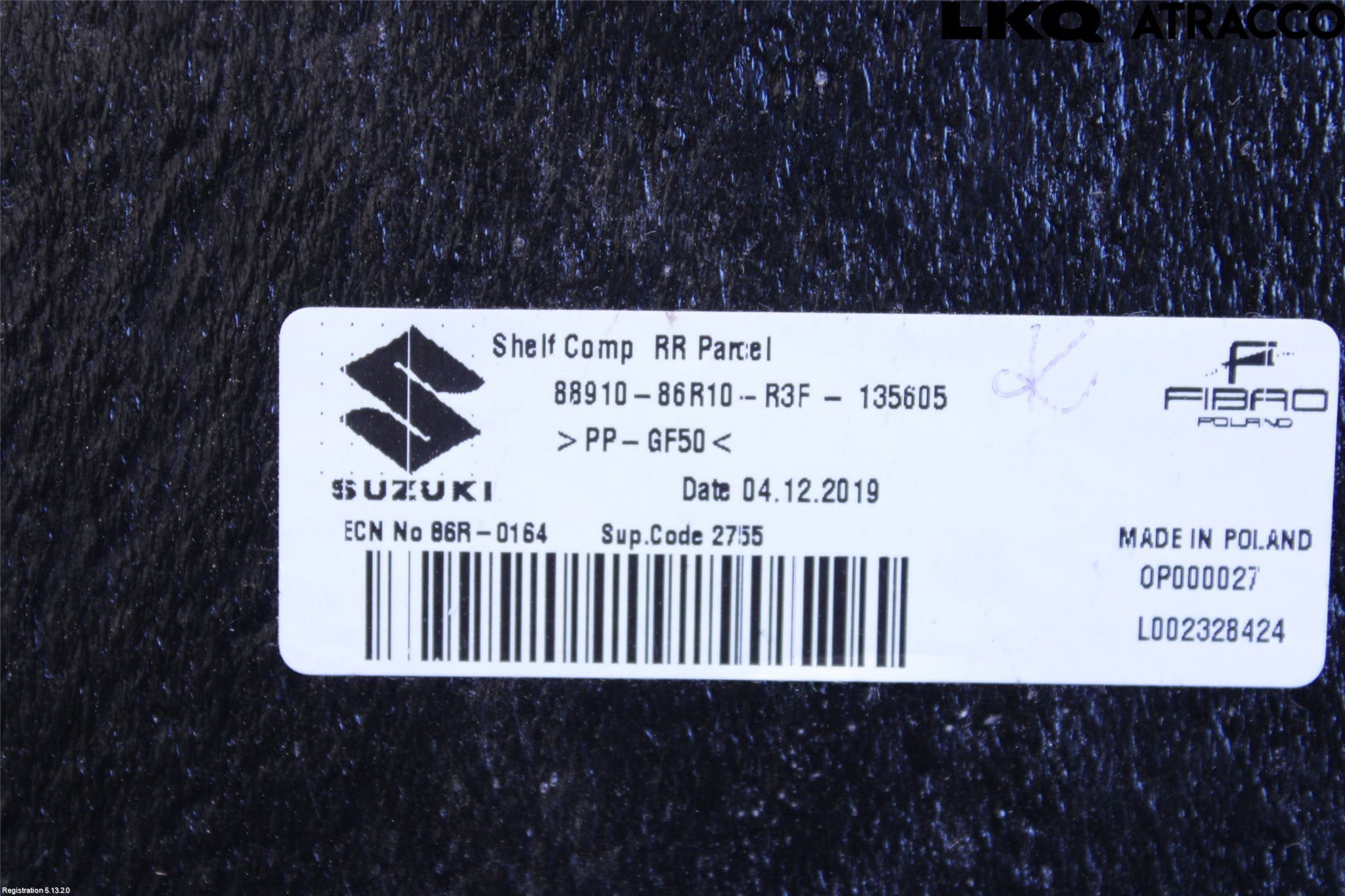 Suzuki VITARA 15- Hatthylla