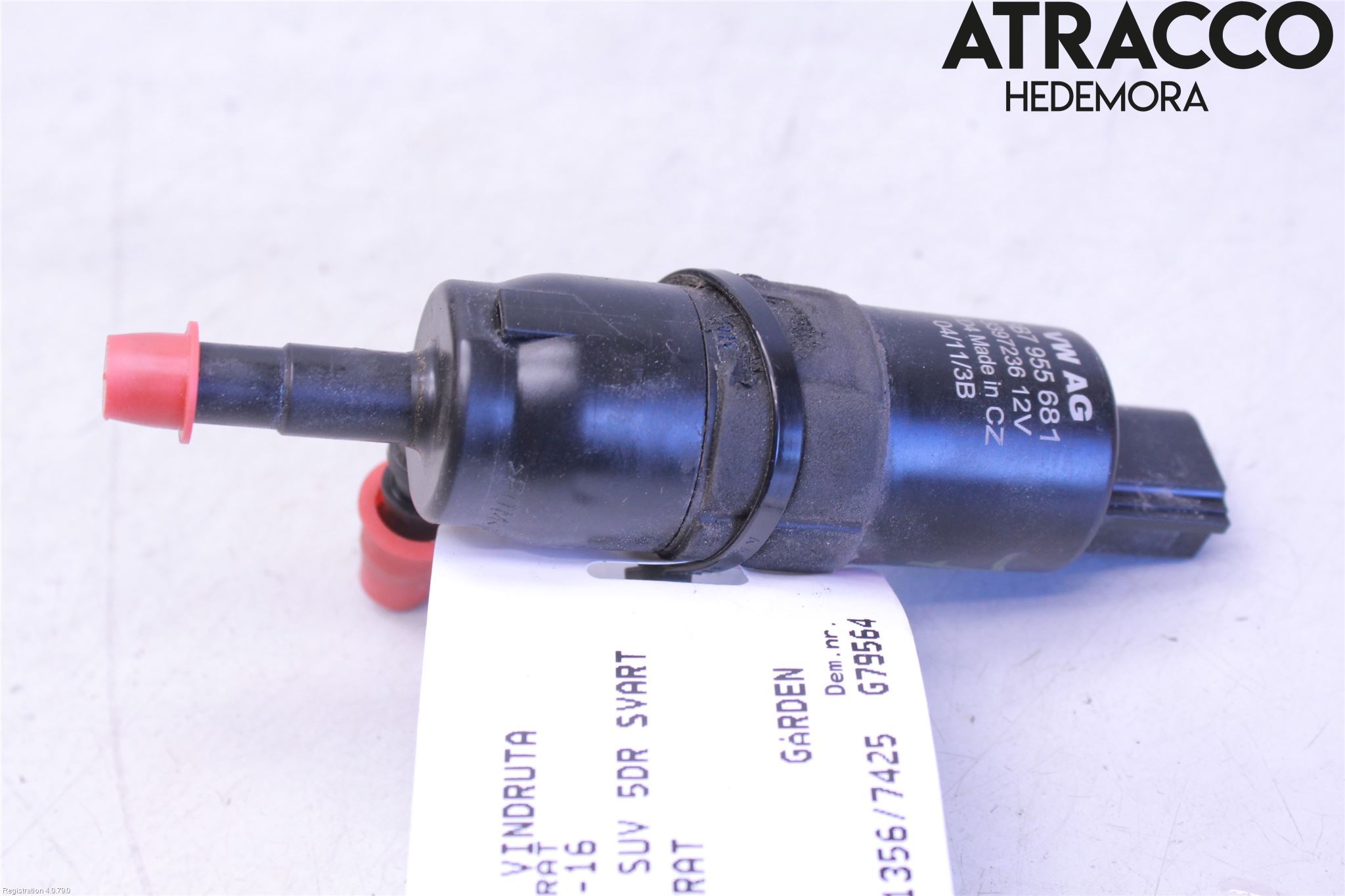 Audi Q5 09-16 Spolarpump Vindruta