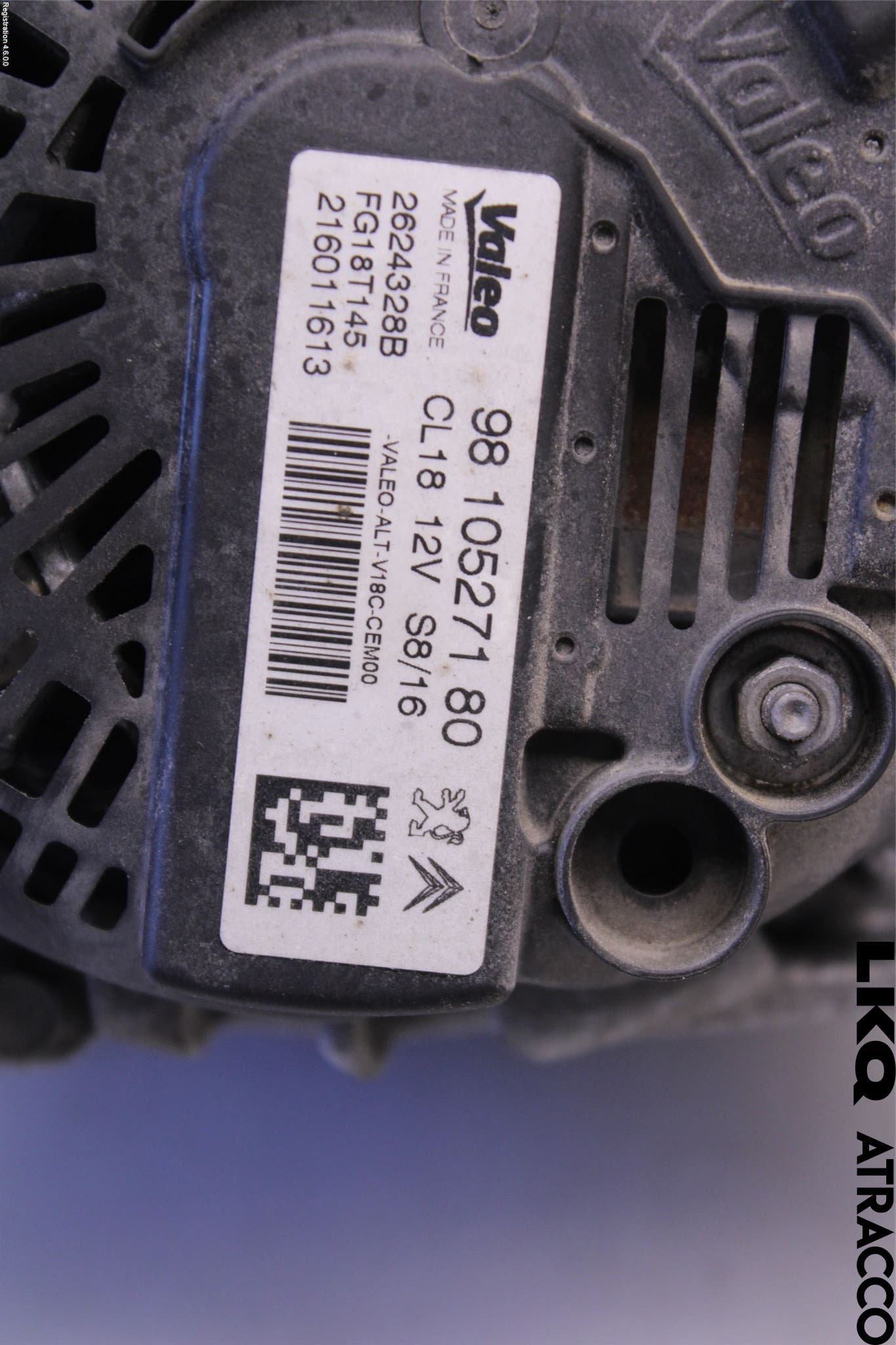 Peugeot PARTNER 16-18 Generator