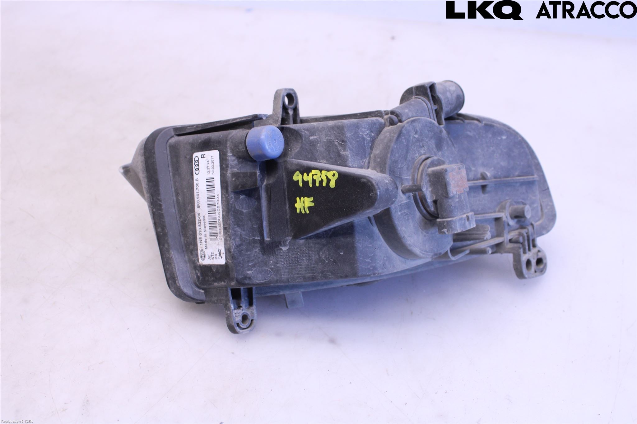 Audi A4 12-15 Dimljus-Varselljus Fram