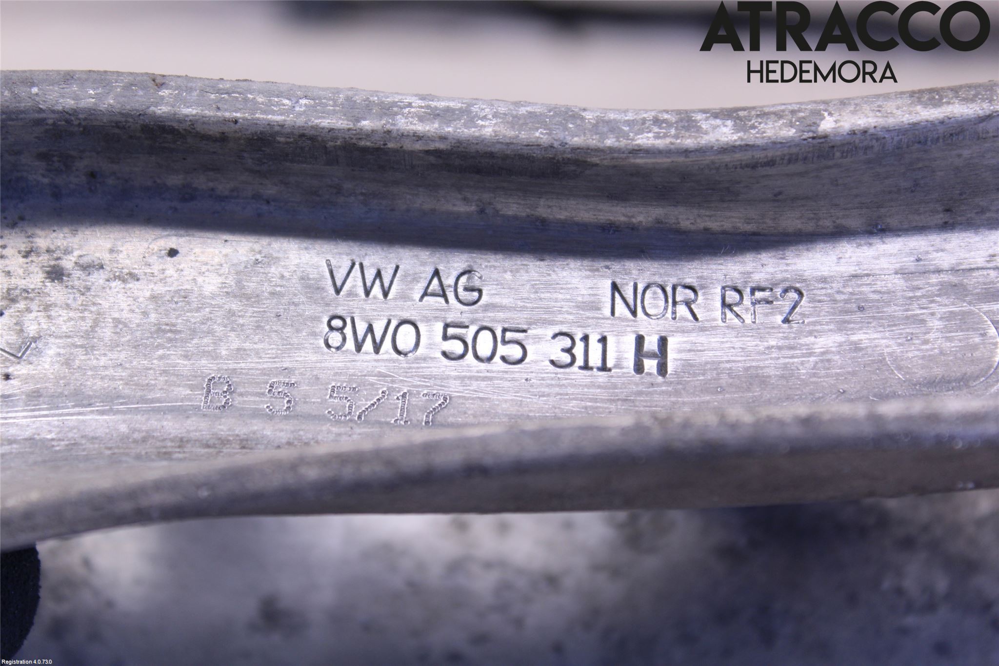 Audi A5 17- Bärarm Bak Vänster