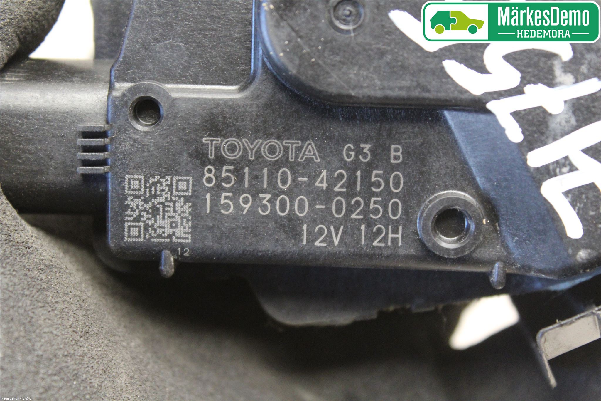 Toyota RAV 4 06-12 Torkarmotor Vindruta