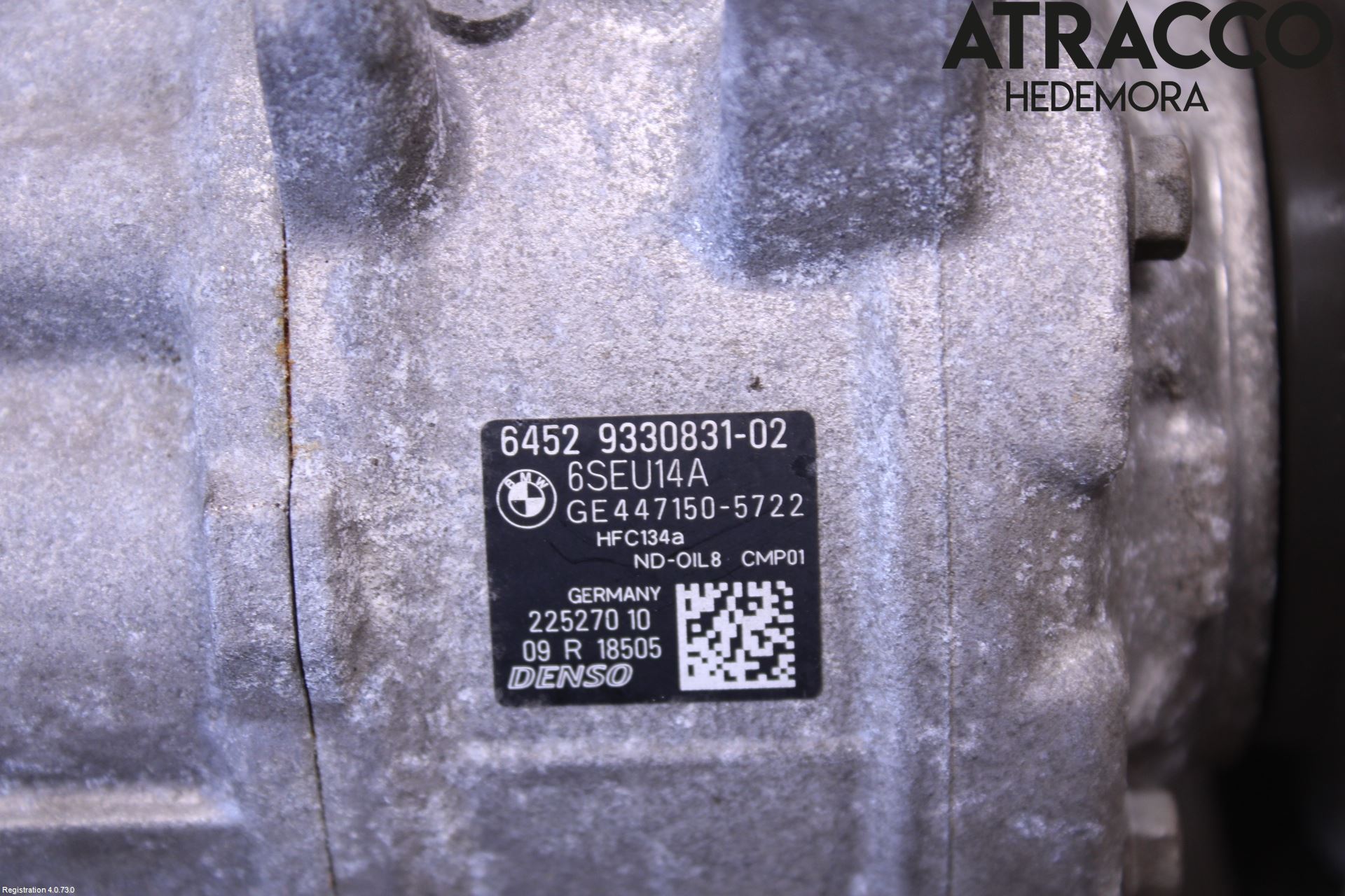 BMW 3 F30/F31/F80 12-19 Ac Kompressor