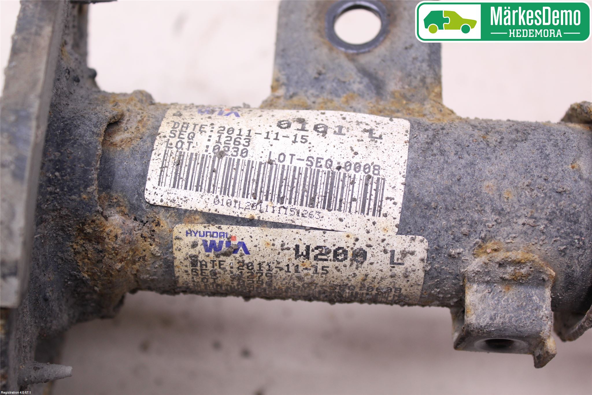Kia RIO 12-16 Fjäderben Fram Vänster