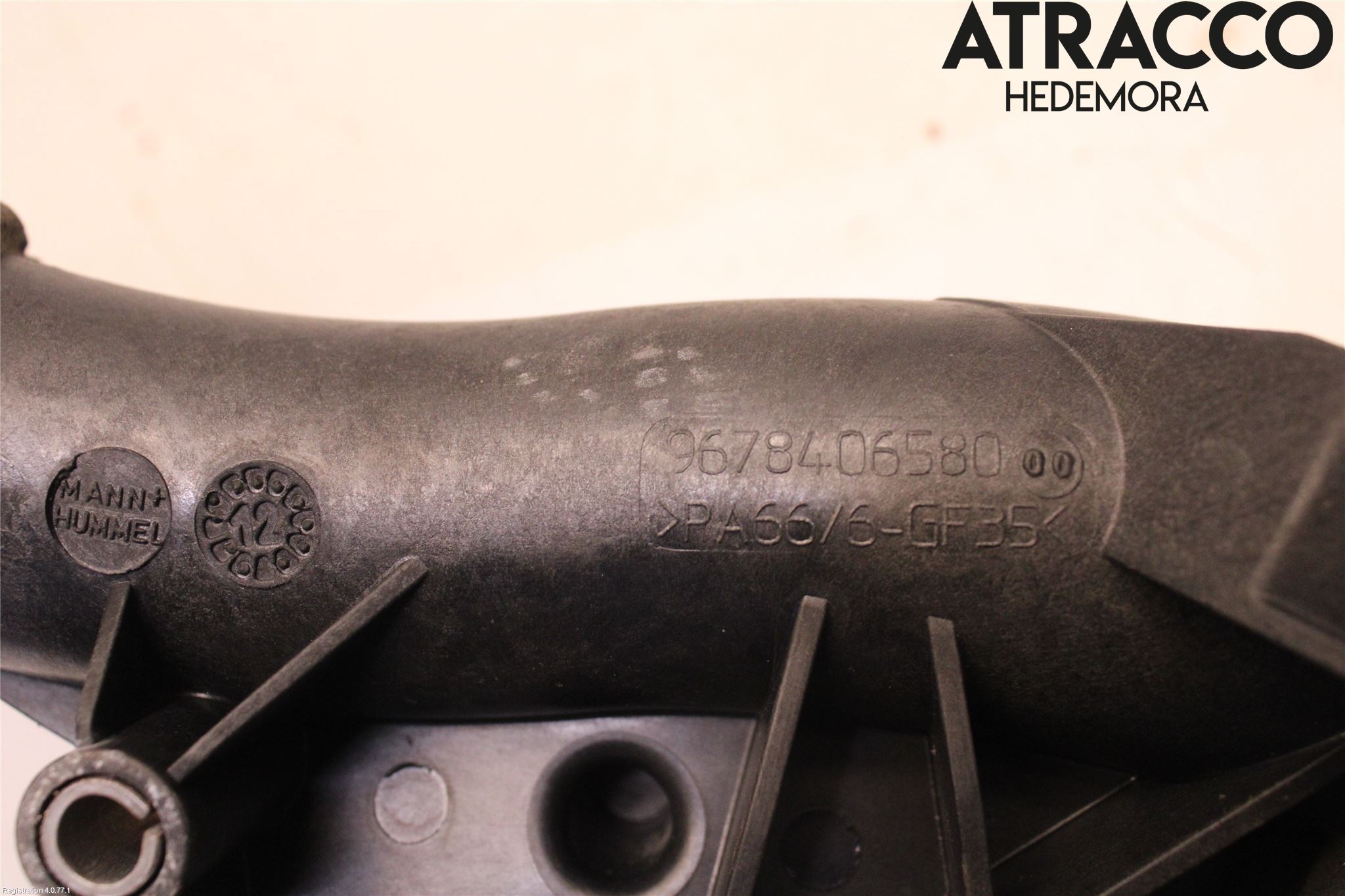 Citroen C5 08-17 Laddluft-Intercoolerrör