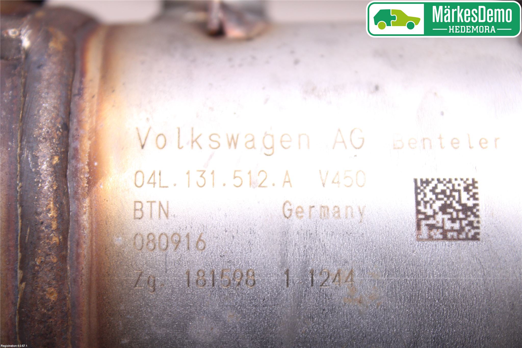 Audi Q5 09-16 Avgaskylare