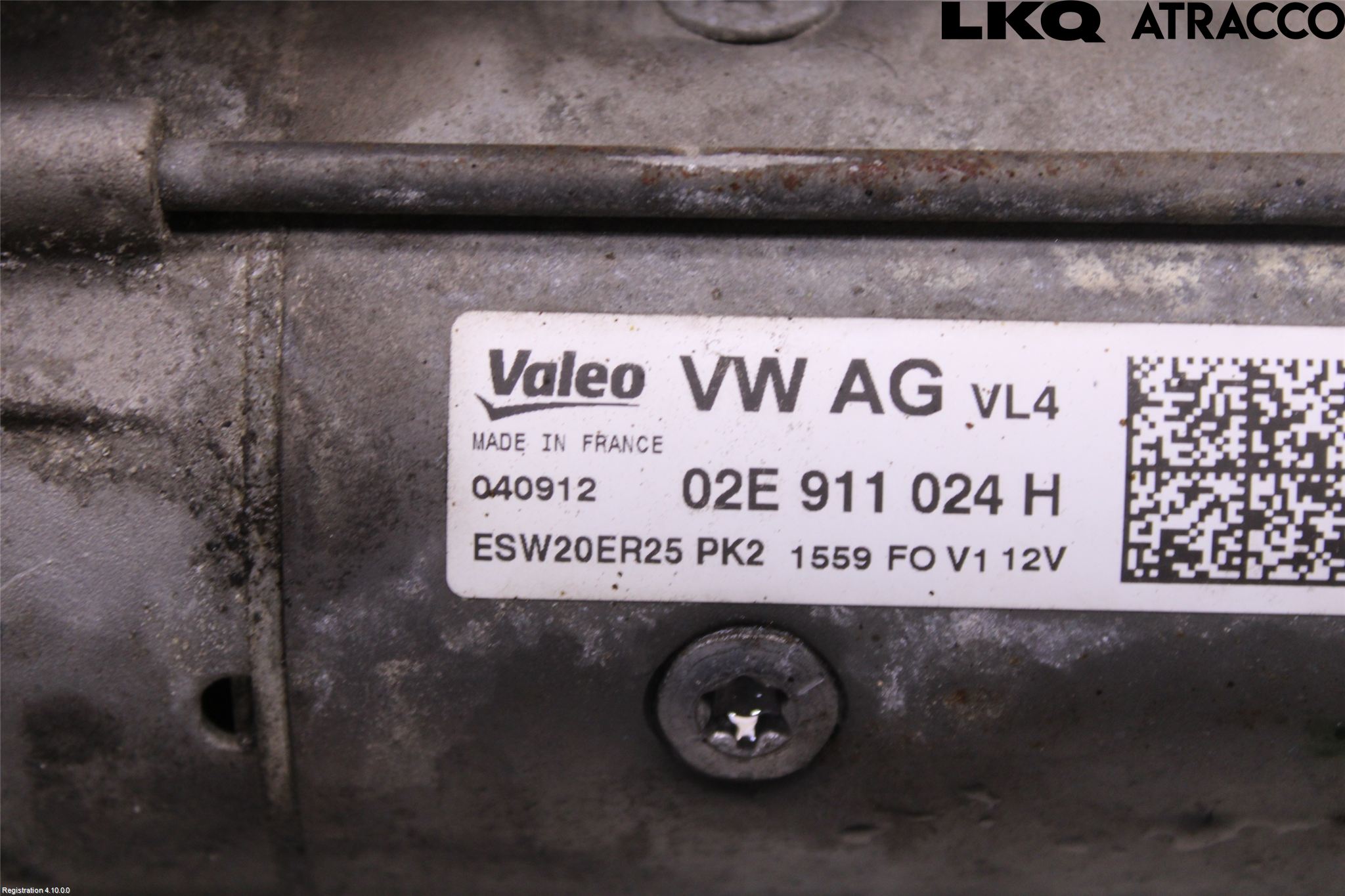 Volkswagen VW PASSAT 11-14 Startmotor Diesel