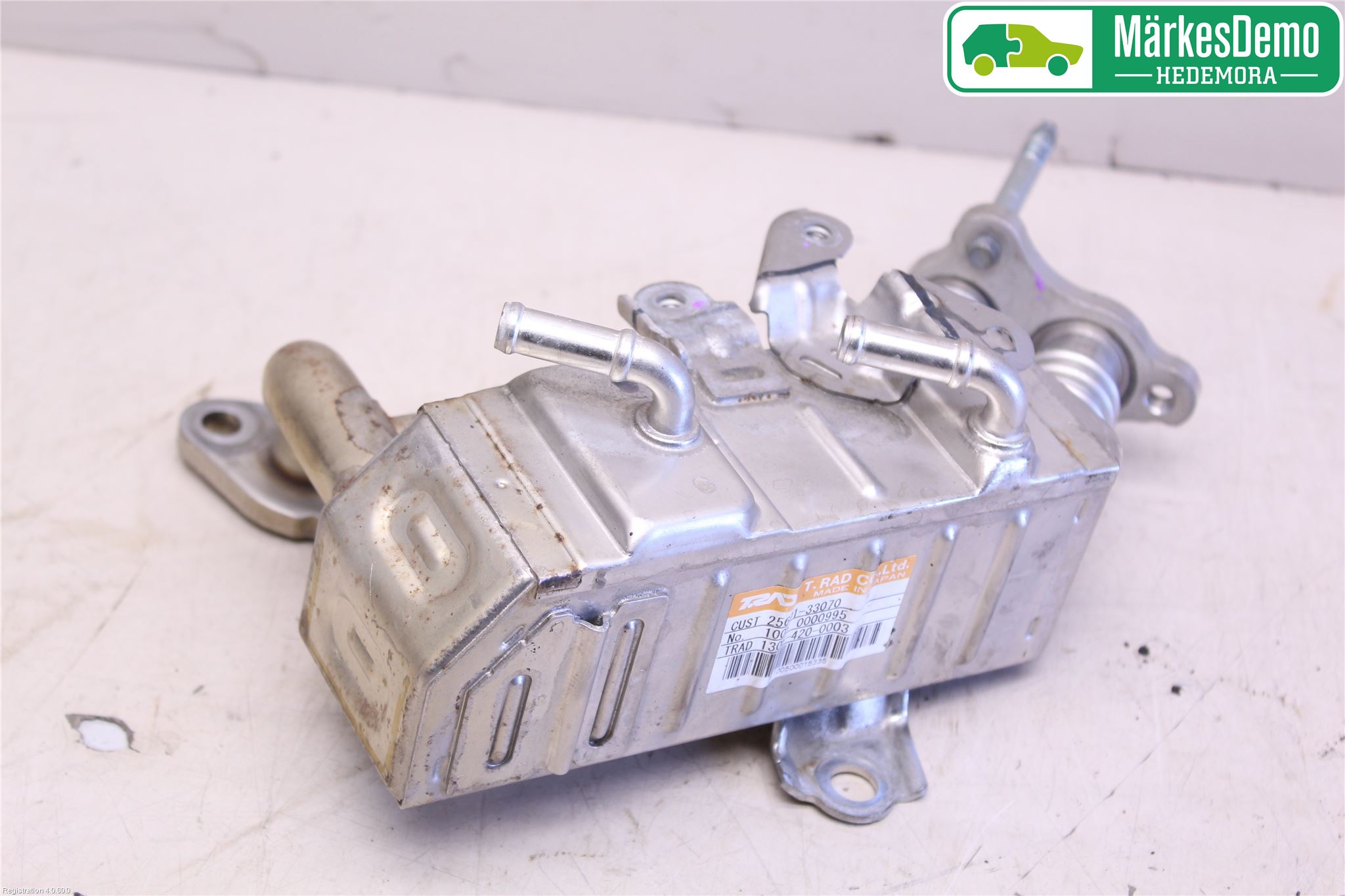 Toyota AURIS 10-12 Avgaskylare