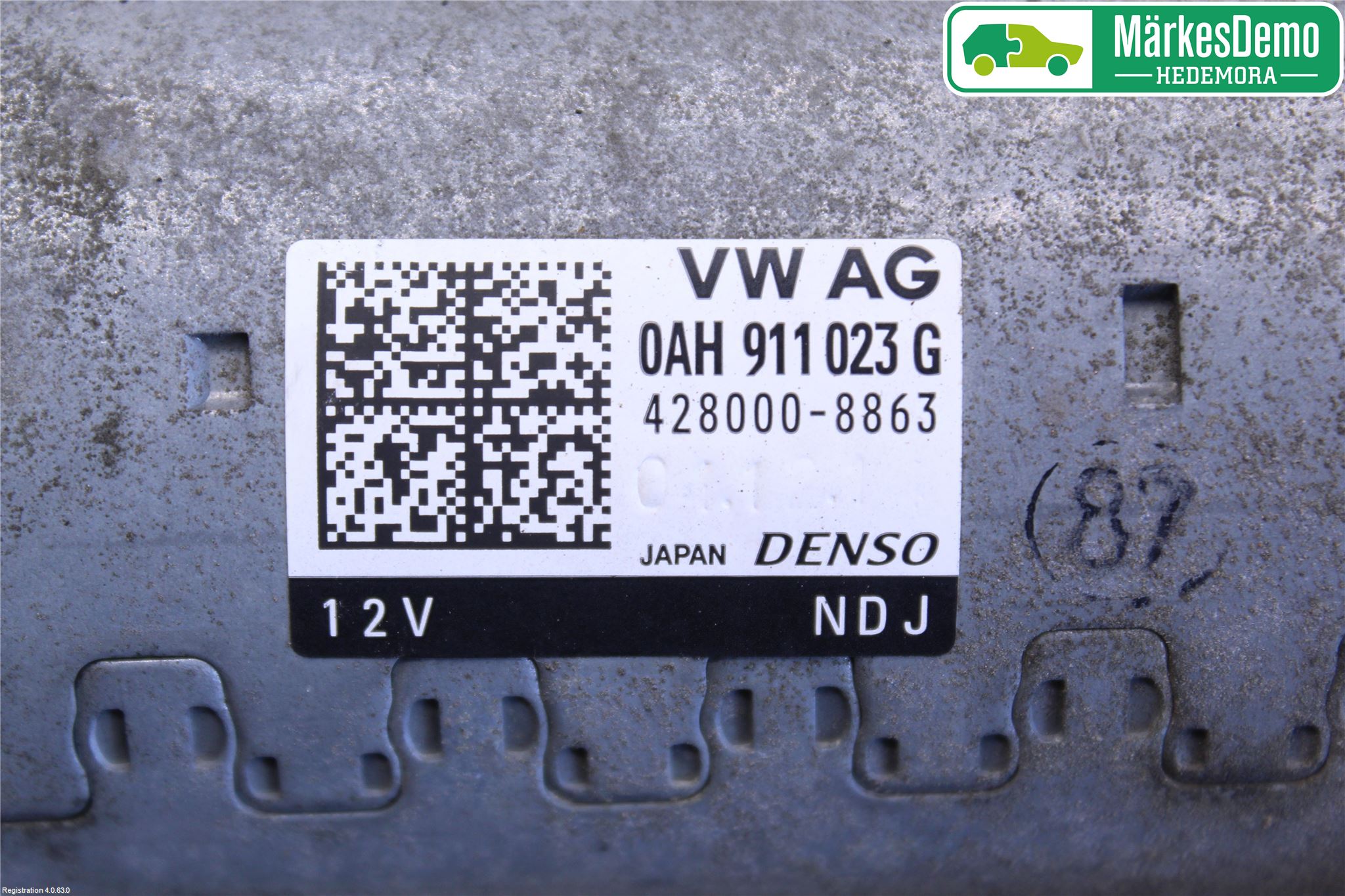 Volkswagen VW GOLF / E-GOLF VII 13-20 Startmotor