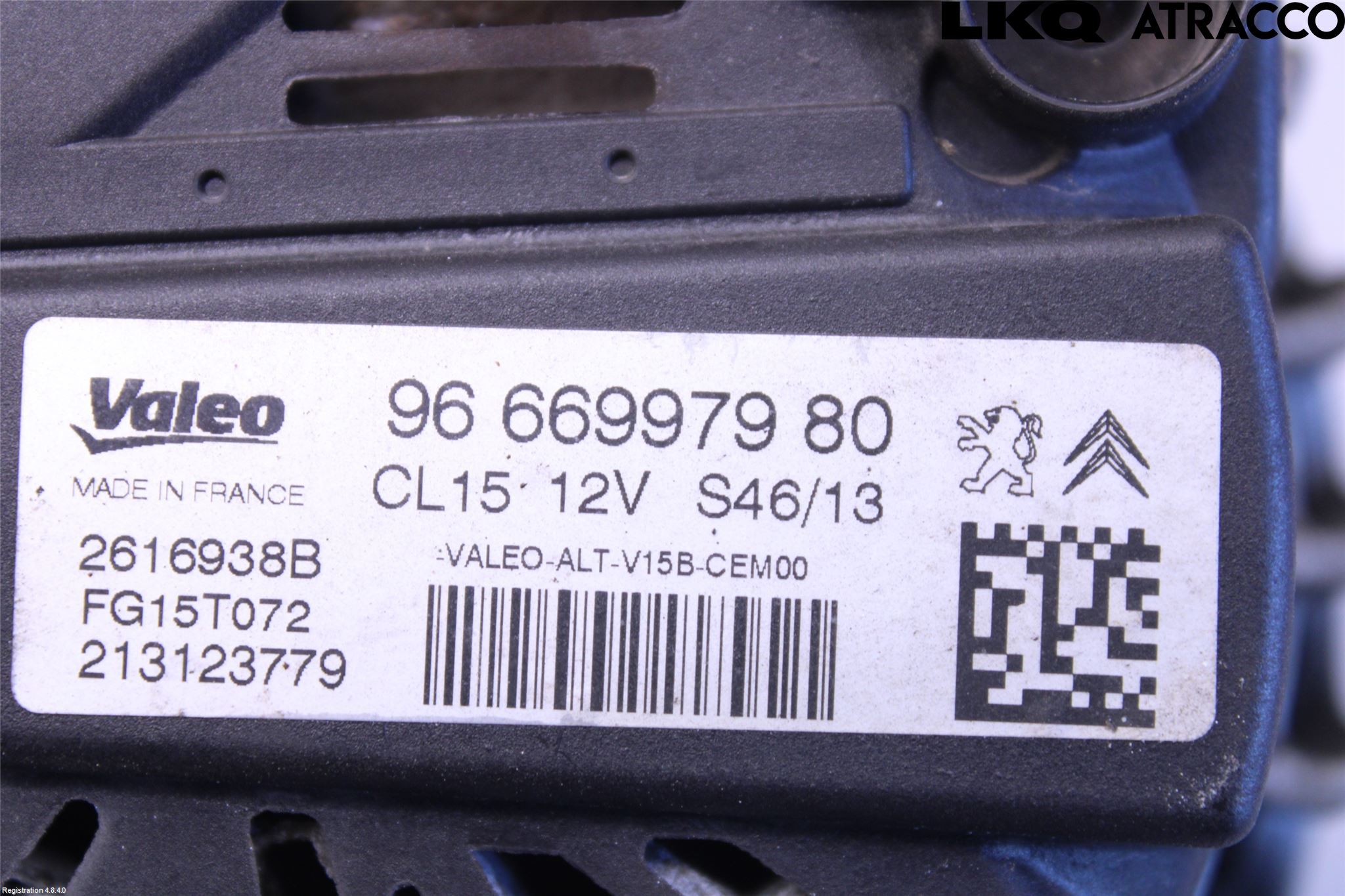 Peugeot 308 14-21 Generator