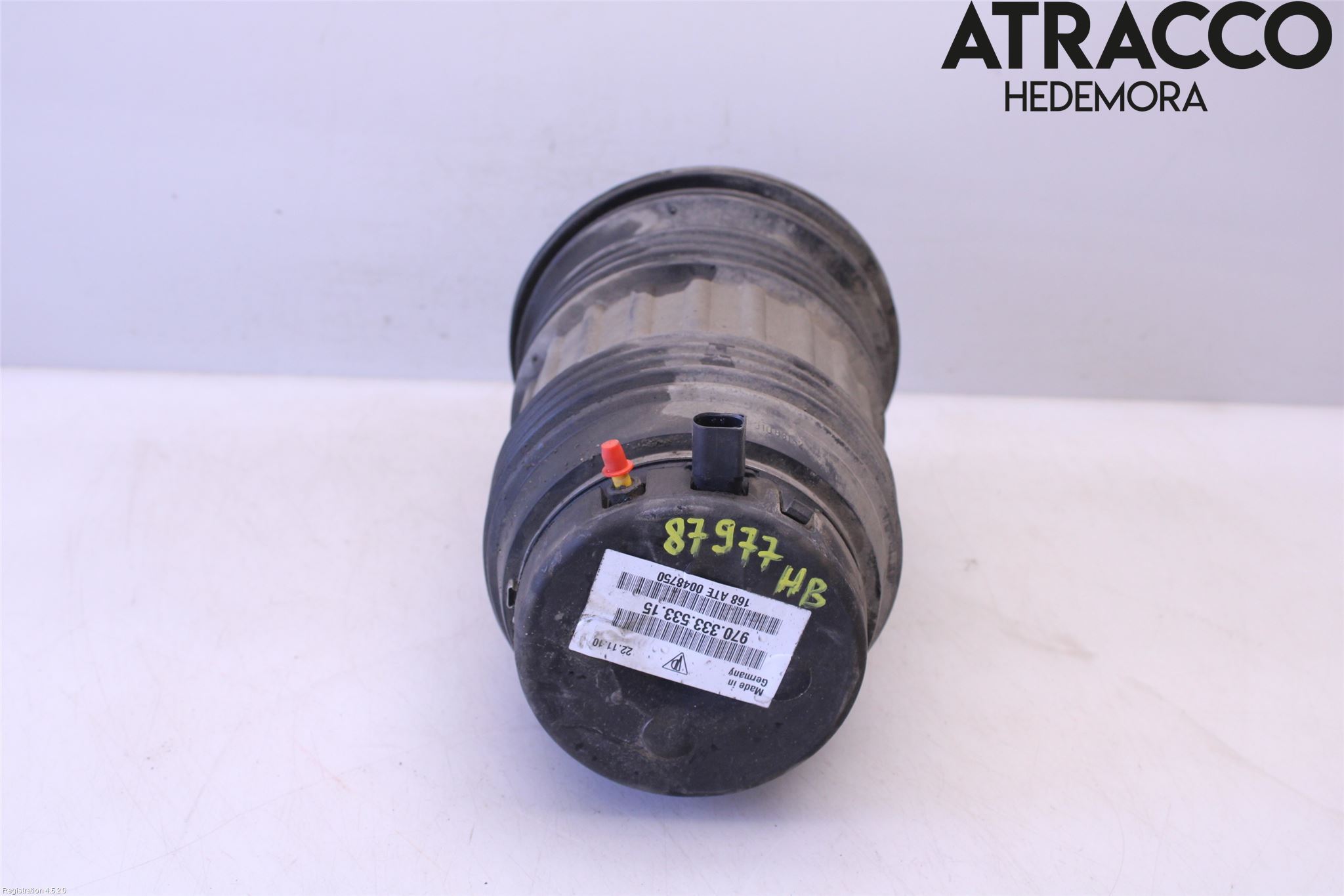 Porsche PANAMERA 09- Nivå-Luftfjädring Bälg