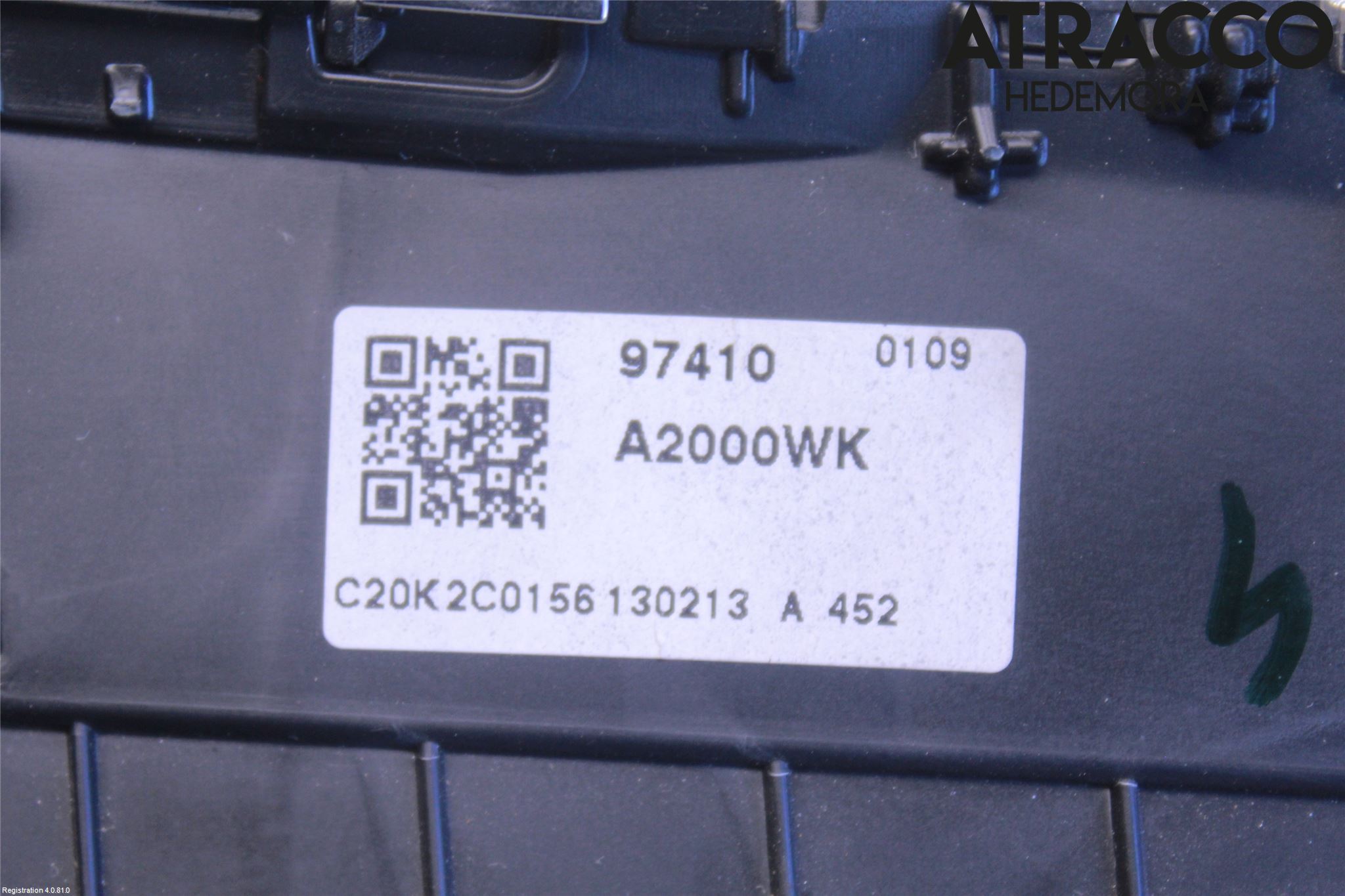 Kia CEED 12-18 Defrosterkanal-Munstycke