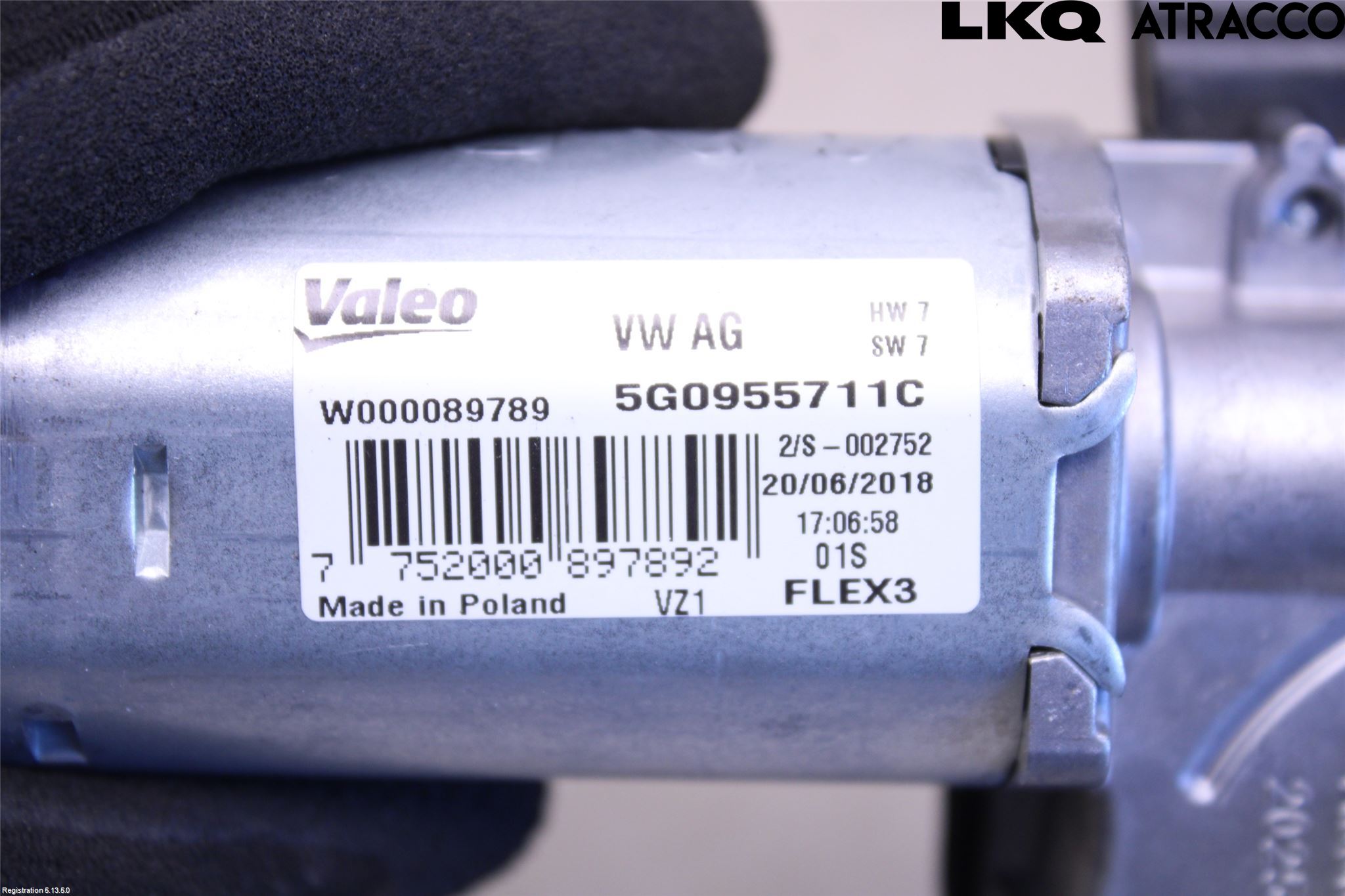 Volkswagen VW TIGUAN 16-24 Torkarmotor Baklucka